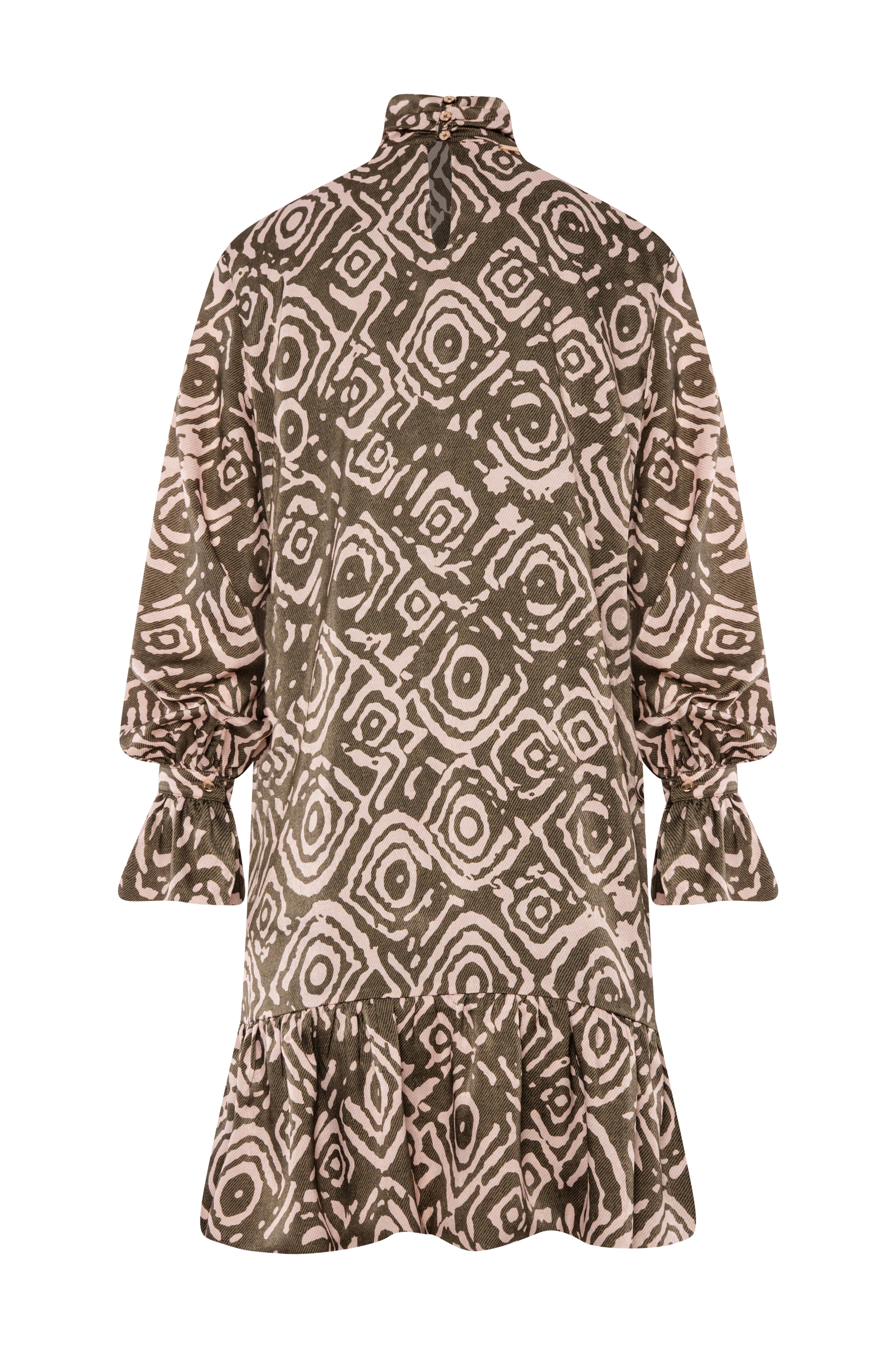 Dress A-shape with pattern Fracomina FS26WD1005W411Y8-KM2-2