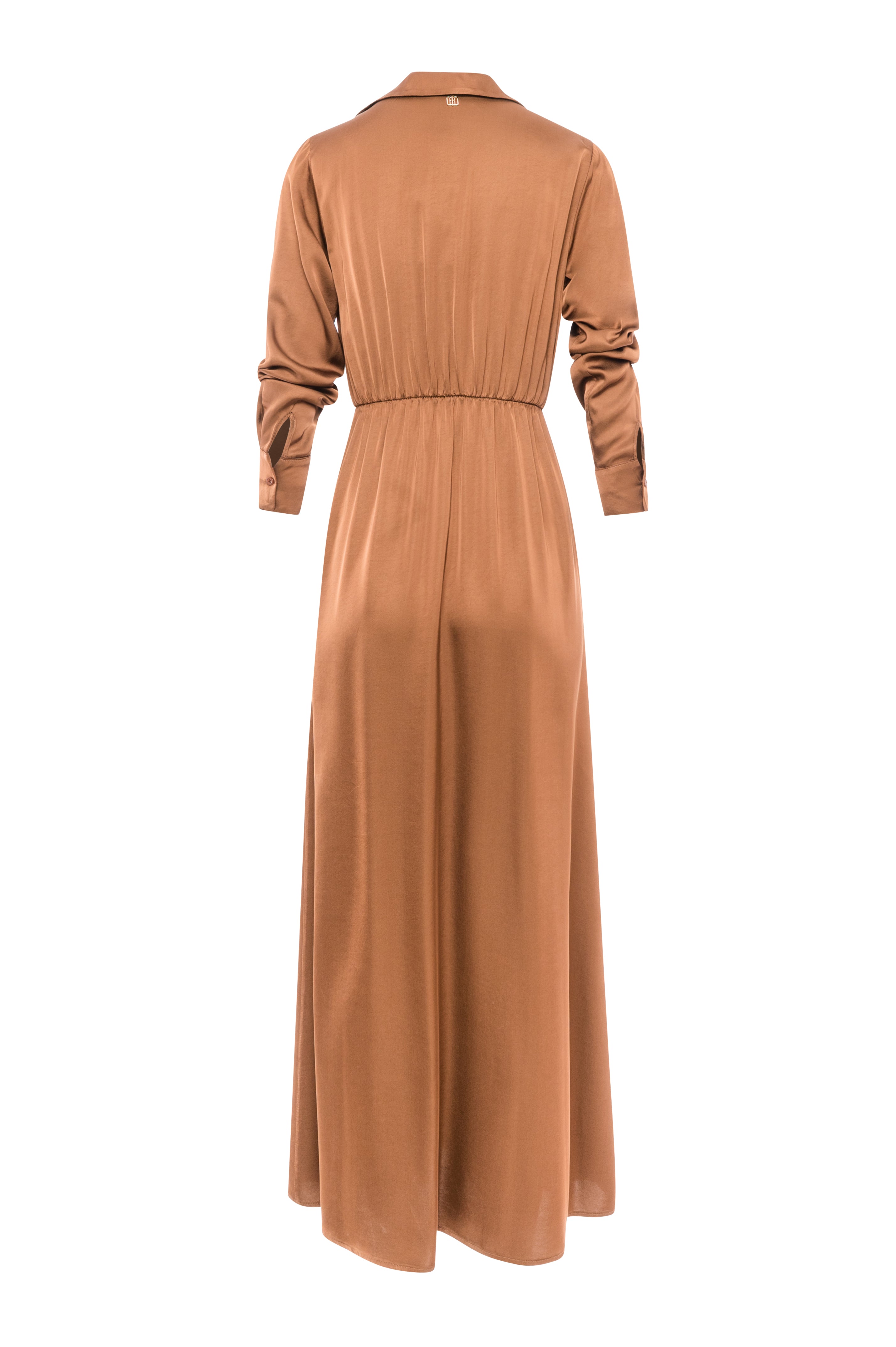 Long dress regular fit made in viscose Fracomina FS26WD2007W41301-KL0-2