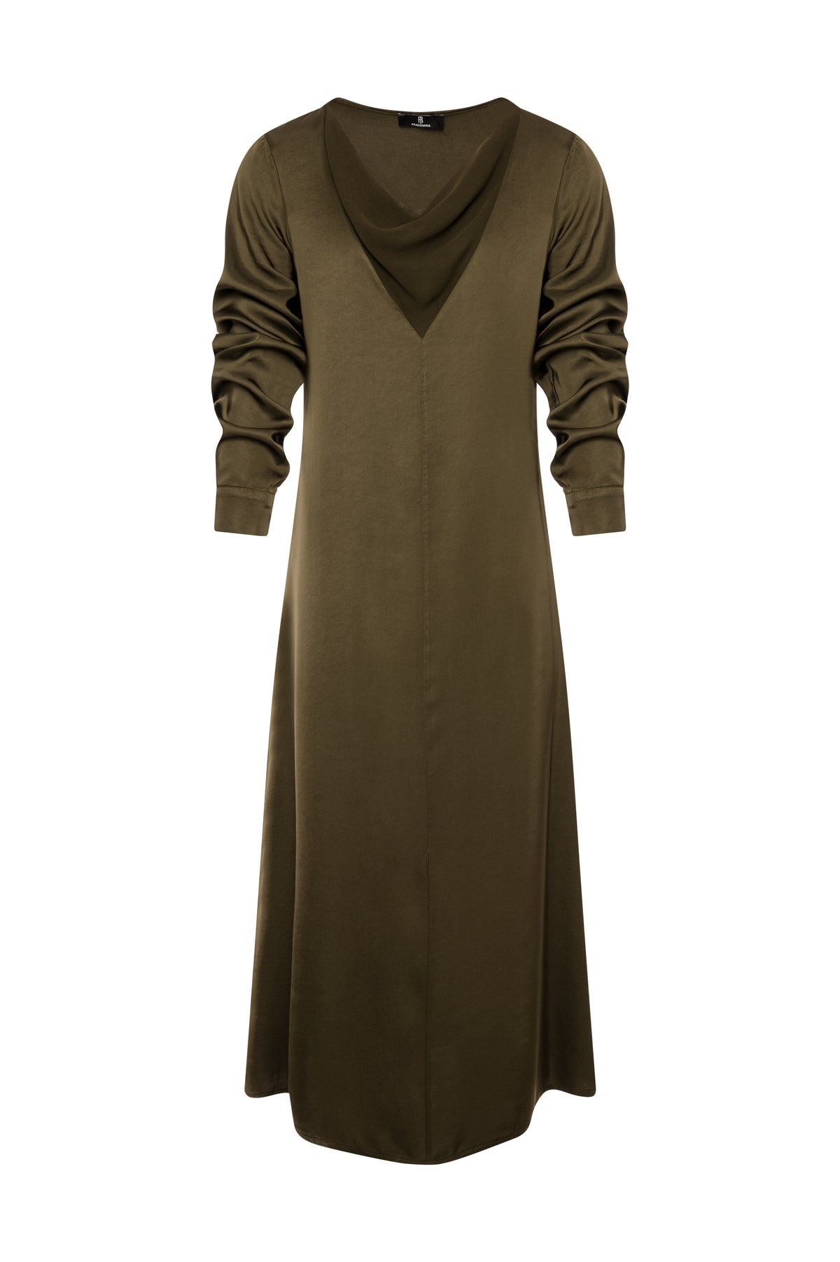 Long dress regular fit made in viscose Fracomina FS26WD2008W41301-K66-1