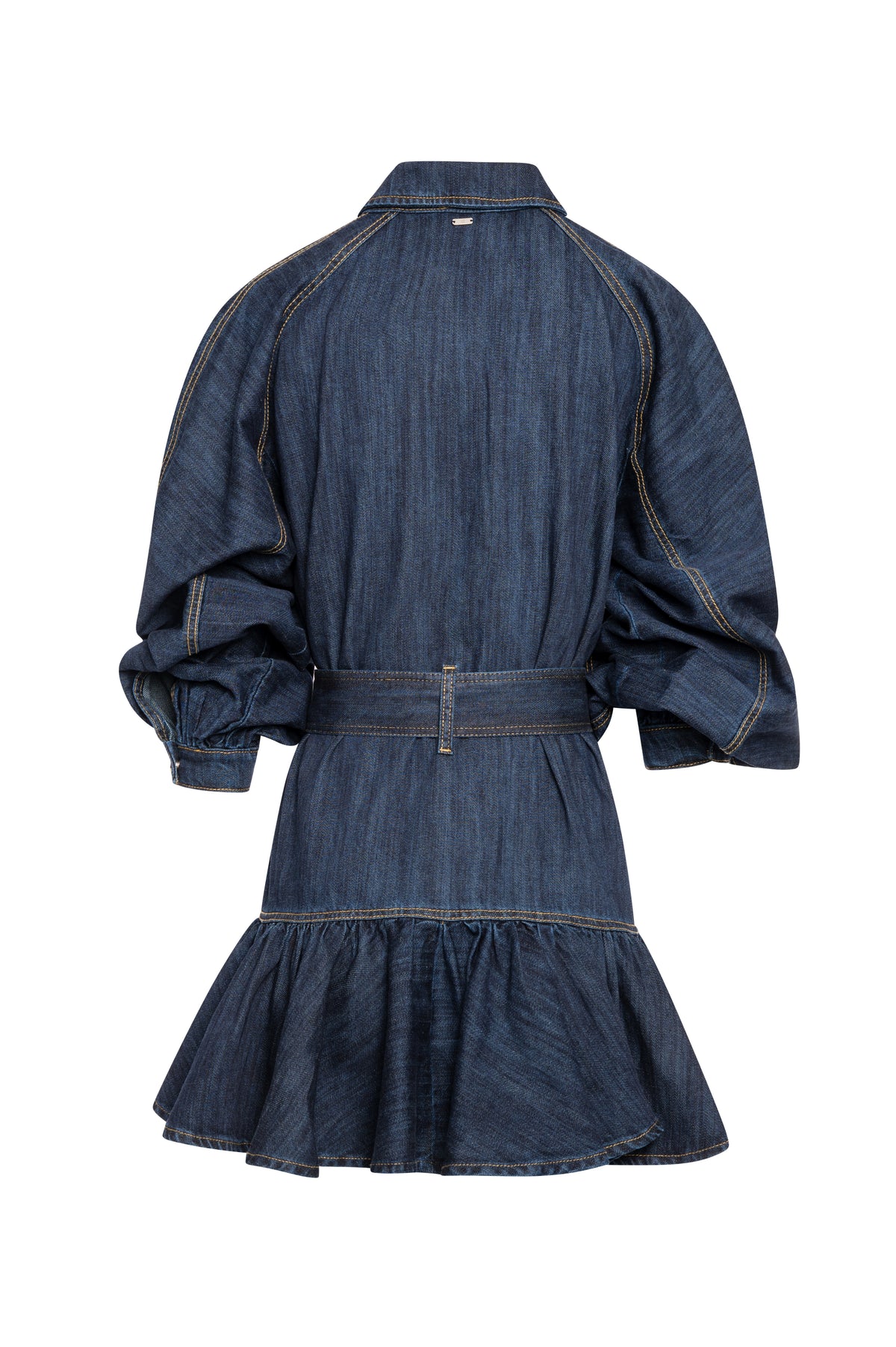 Mini dress regular fit made in denim with middle wash Fracomina FS26WD4001D40993-K02-2