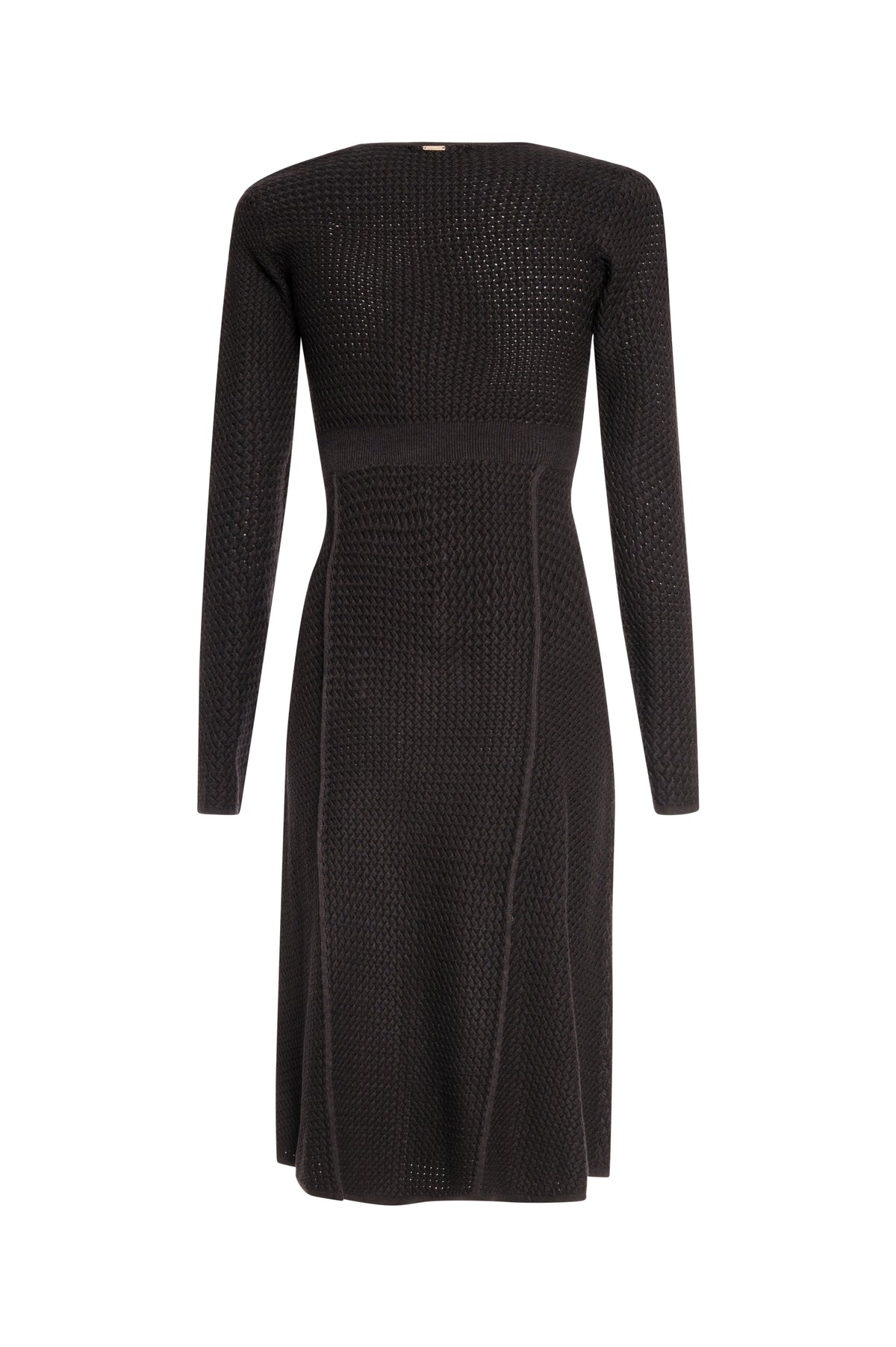 Knitted dress regular fit middle length made with openwork Fracomina FS26WD5011K50401-K01-2