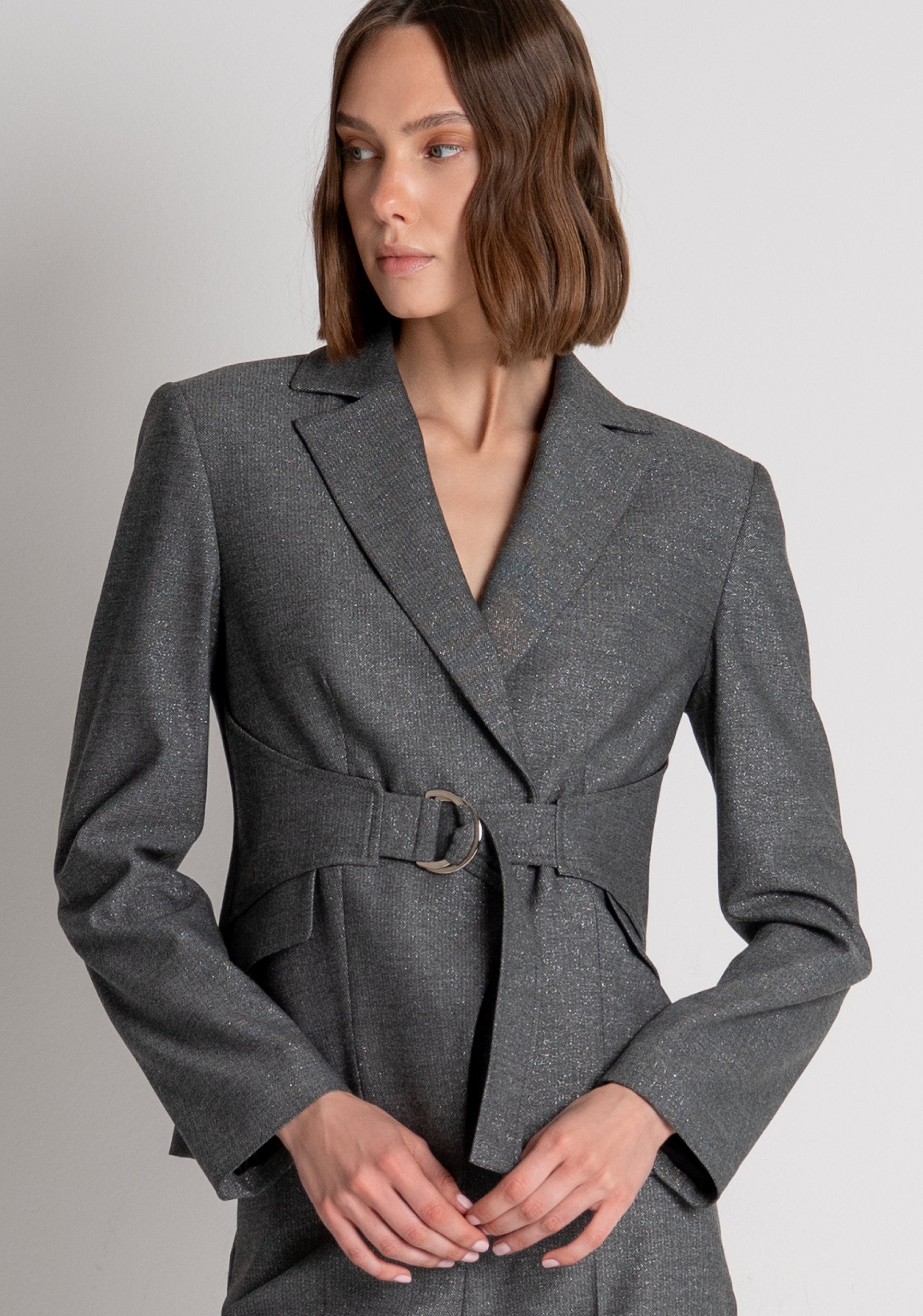 Blazer jacket regular fit double breasted Fracomina FS26WJ2004W500J1-060-2