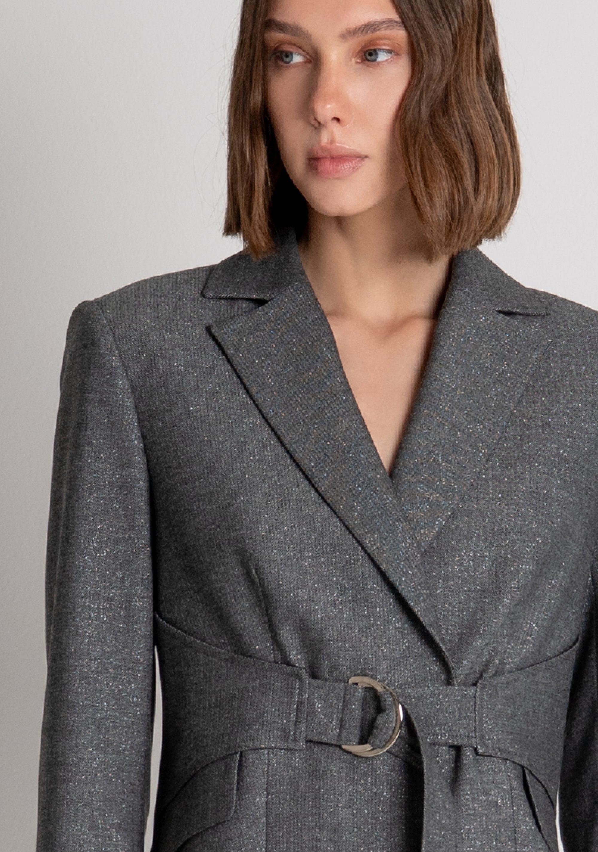 Blazer jacket regular fit double breasted Fracomina FS26WJ2004W500J1-060-3
