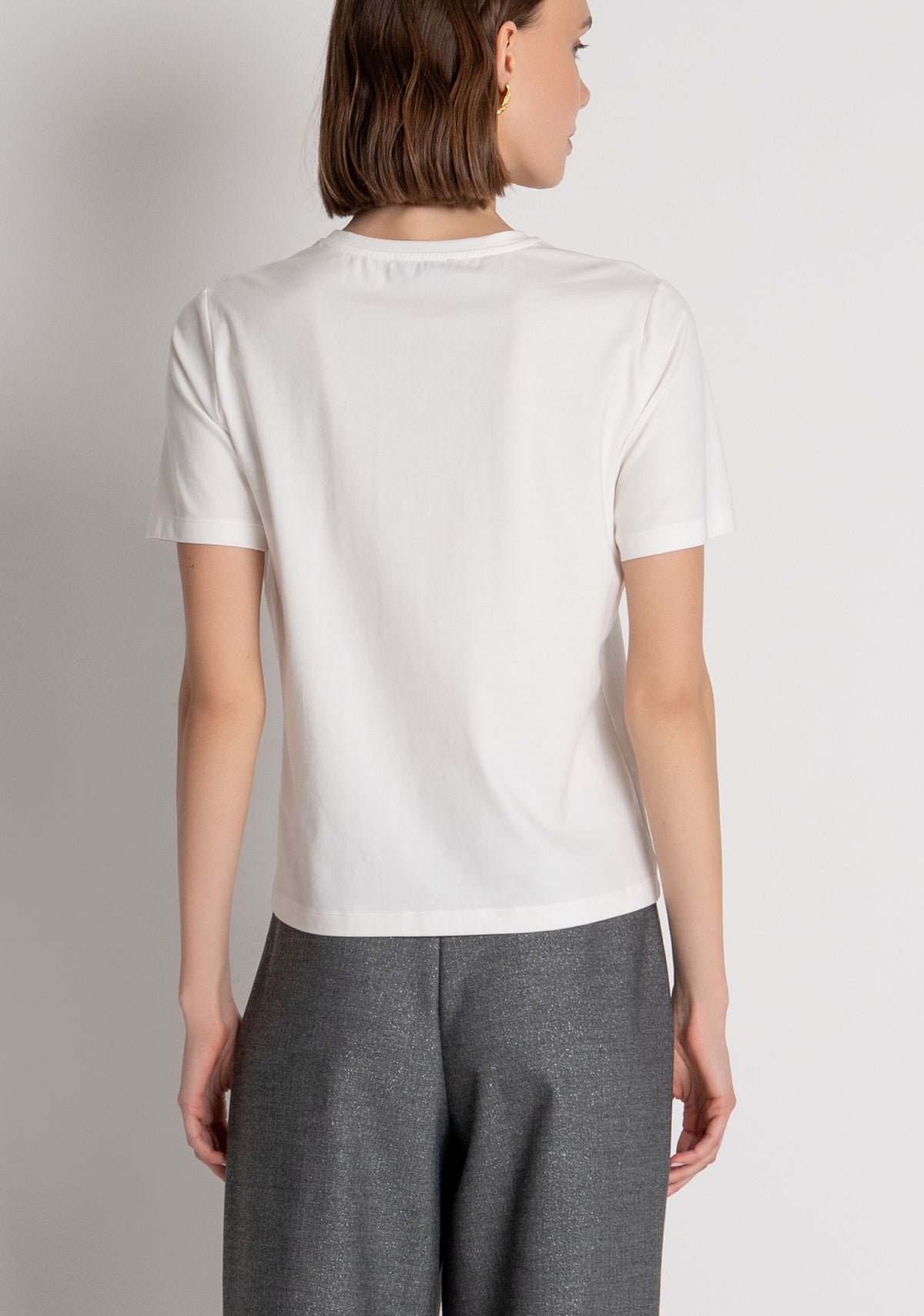 T-shirt regular fit made in stretch cotton jersey Fracomina FS26WT3002J401N5-278-4