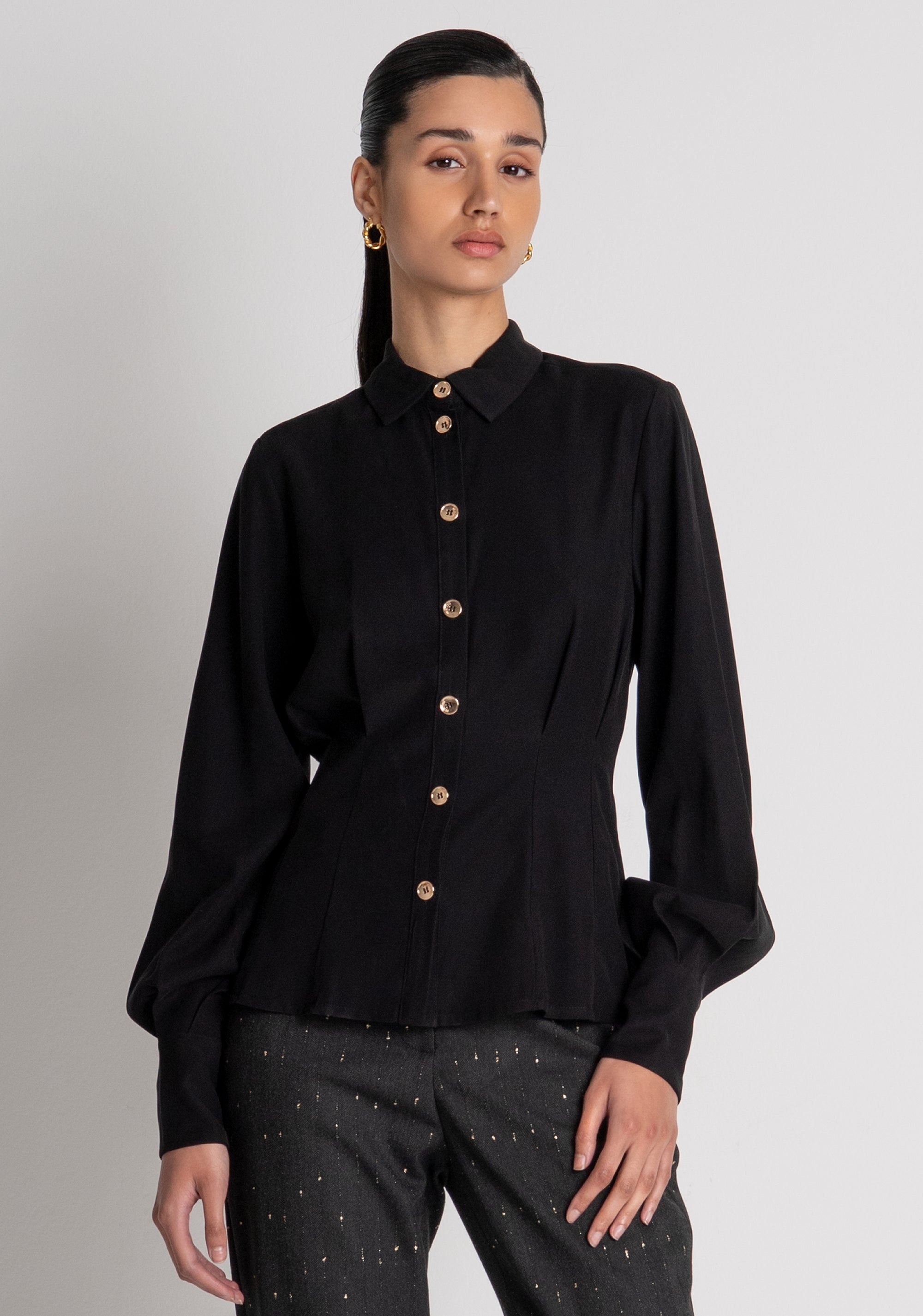 Shirt slim fit made in viscose Fracomina FS26WT6005W58901-053-2