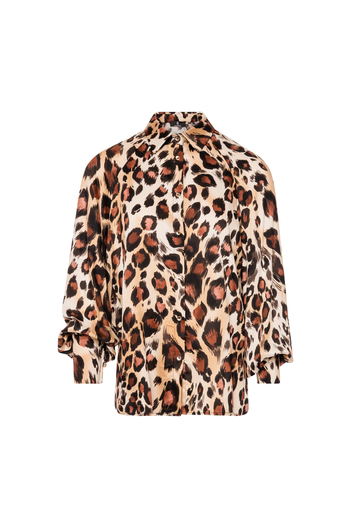 Shirt regular fit with animalier pattern Fracomina FS26WT6013W413L7-KM3-1