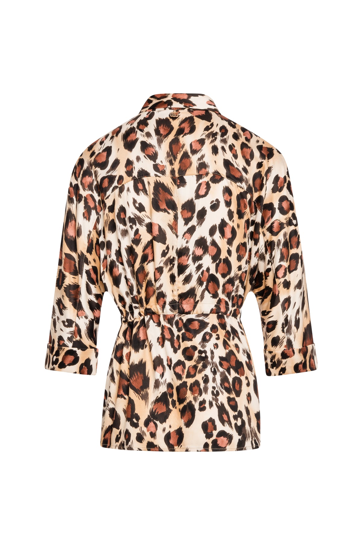Shirt regular fit with animalier pattern Fracomina FS26WT6014W413L7-KM3-2