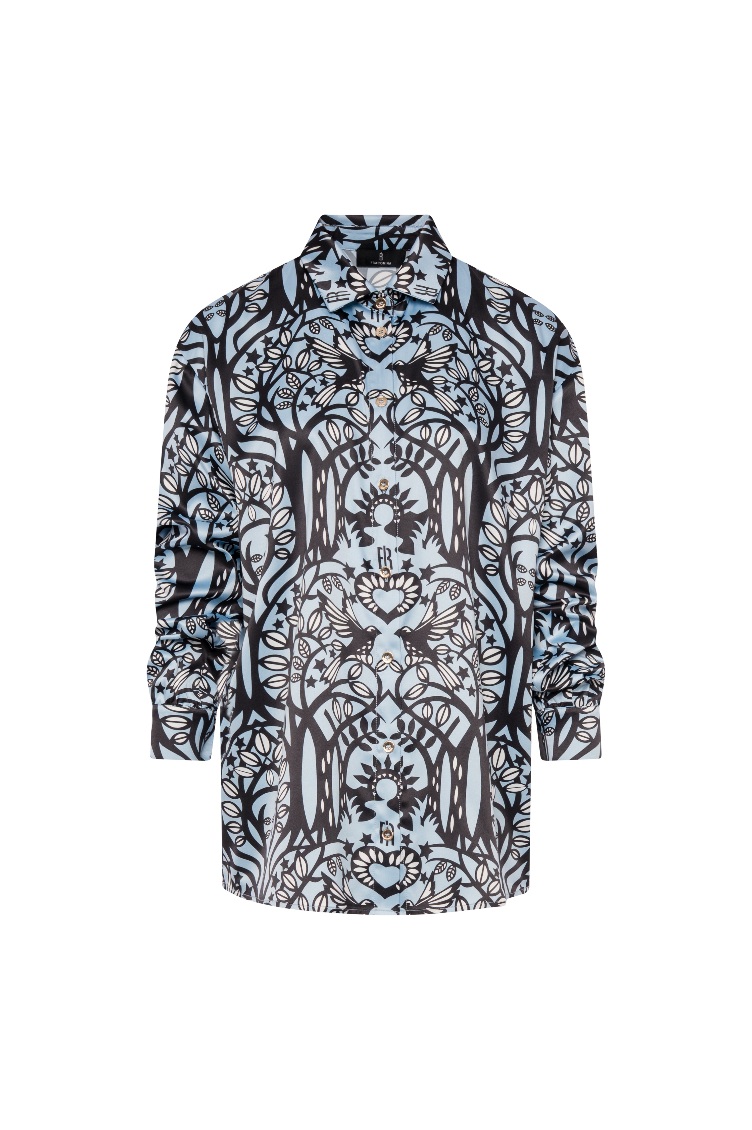 Shirt regular fit with pattern Fracomina FS26WT6017W733K5-KL8-1
