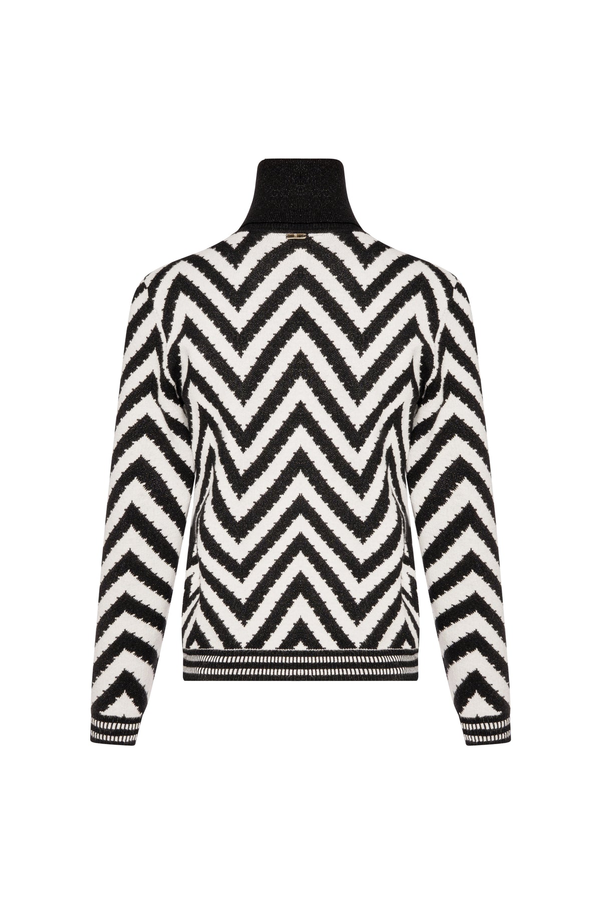 Knitwear regular fit with herringbone jacquard effect Fracomina FS26WT7015K502F8-KE1-2