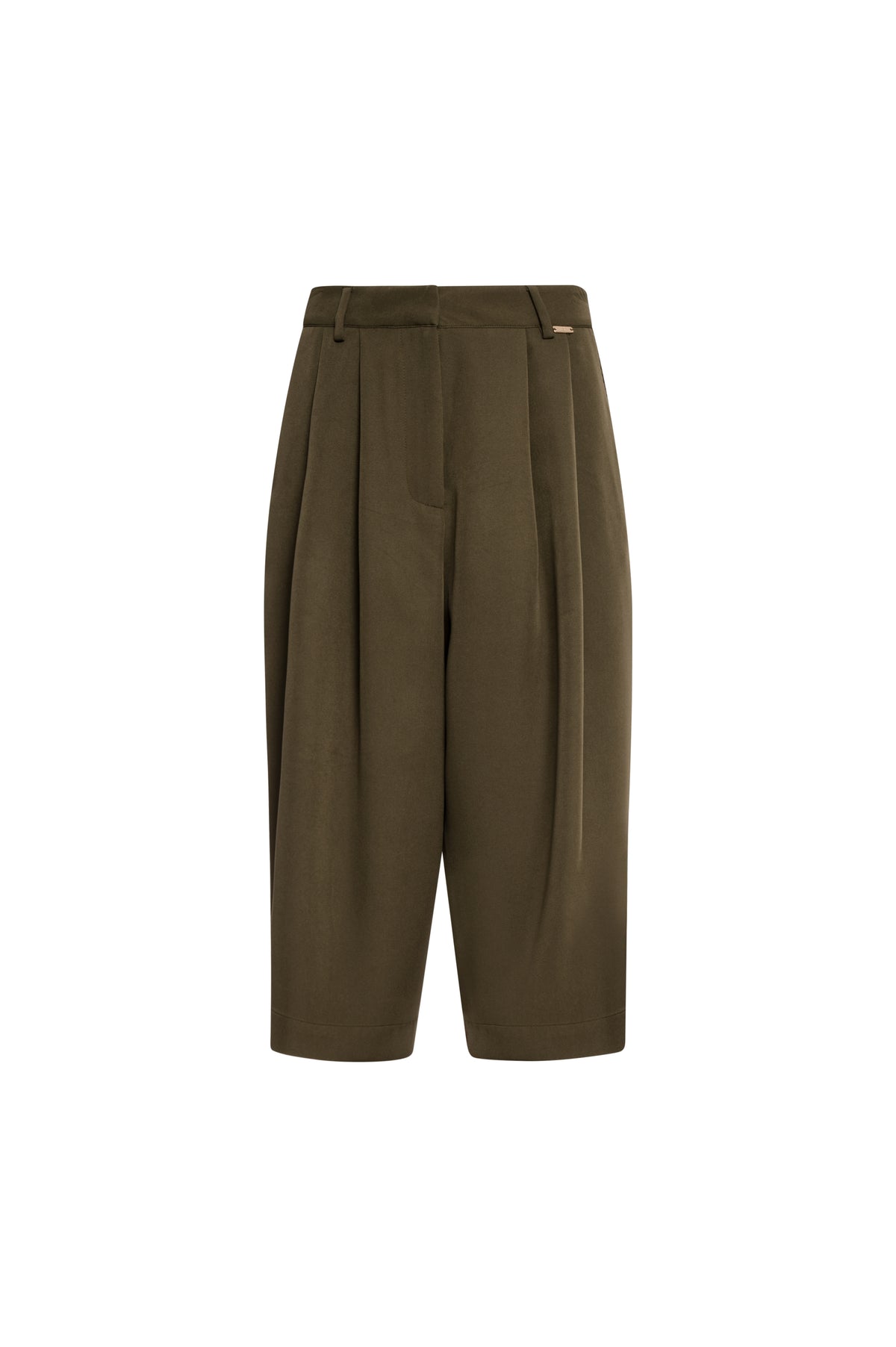 Pant cropped made in soft fabric Fracomina FS26WV9001W429E5-K66-1_3ae2d76b-16e9-498d-a736-6daa06a25e5e