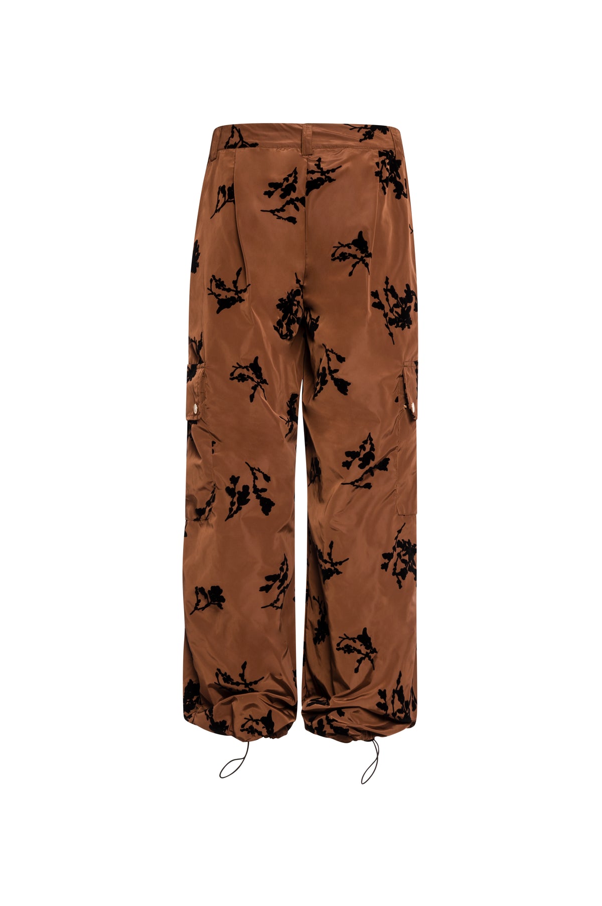 Cargo pant with flowers Fracomina FS26WVC002W454K2-KL0-2