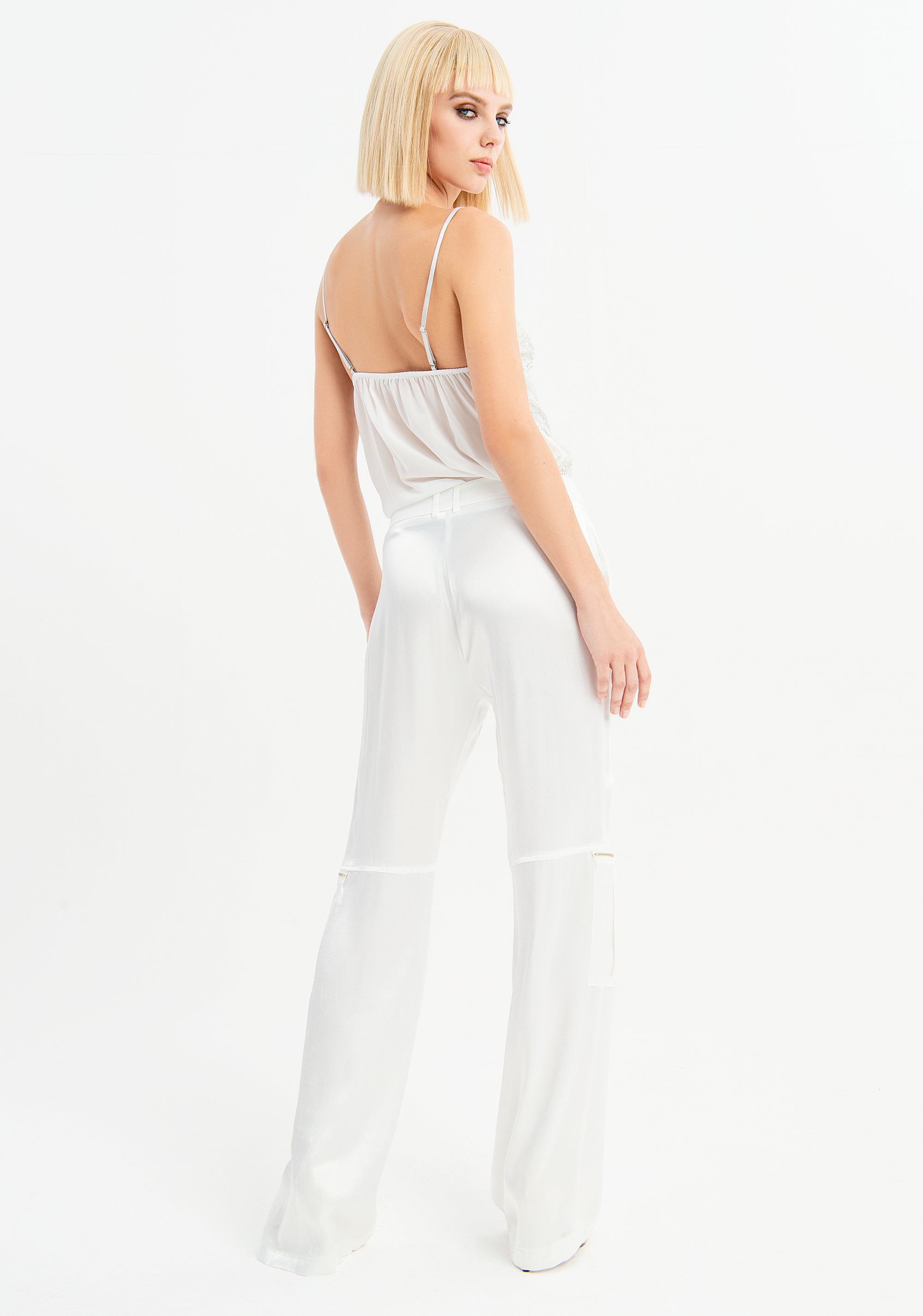 Cargo trousers with side pockets Fracomina FU23SV3002W41301-278_4_74a7cc65-cd73-4f23-beee-03c211e59108