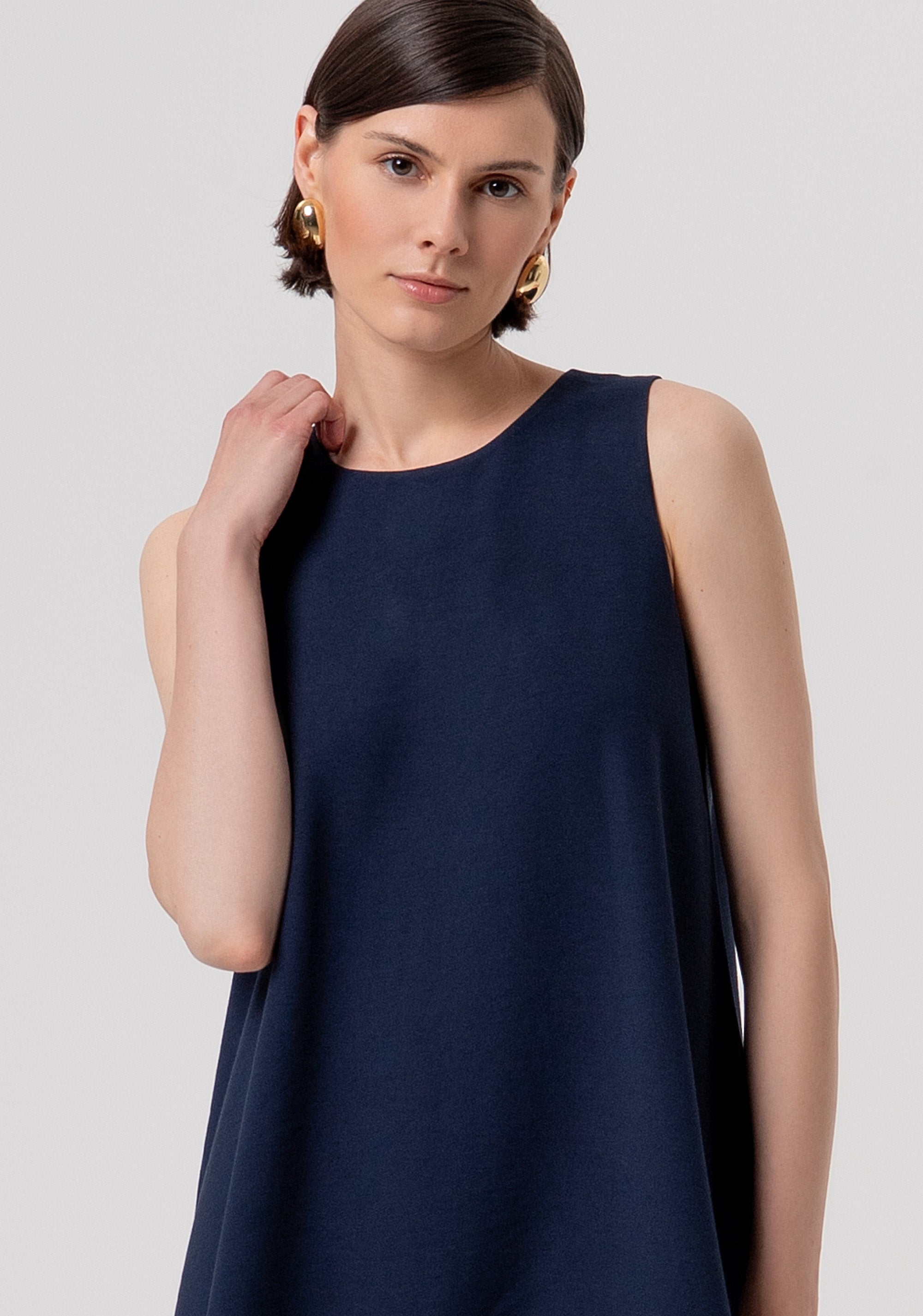 Mini dress A-shape Fracomina FY26SD1040W83601-117-2