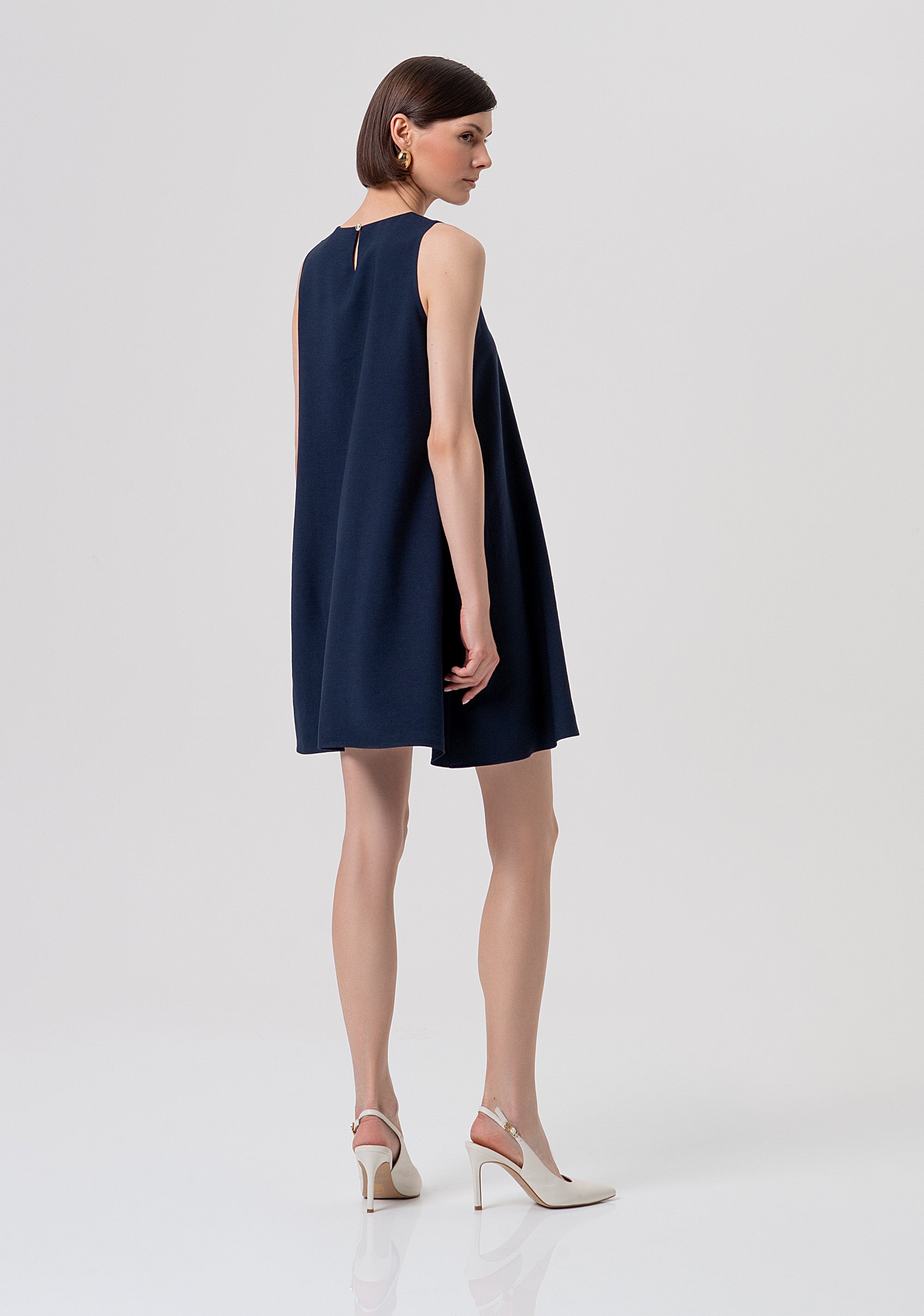 Mini dress A-shape Fracomina FY26SD1040W83601-117-4