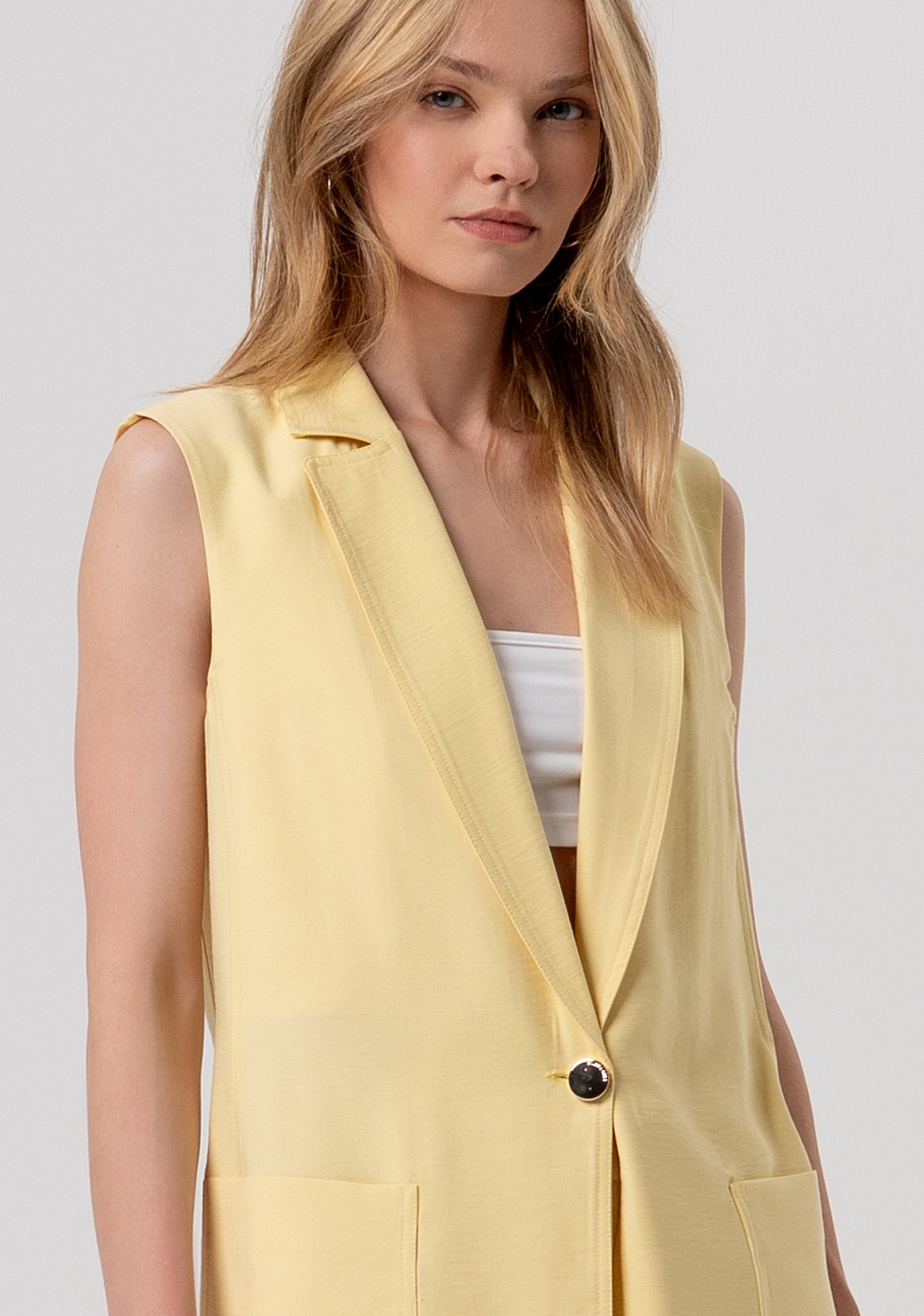 Gilet regular fit single breasted Fracomina FY26SJ5012W83601-184-2