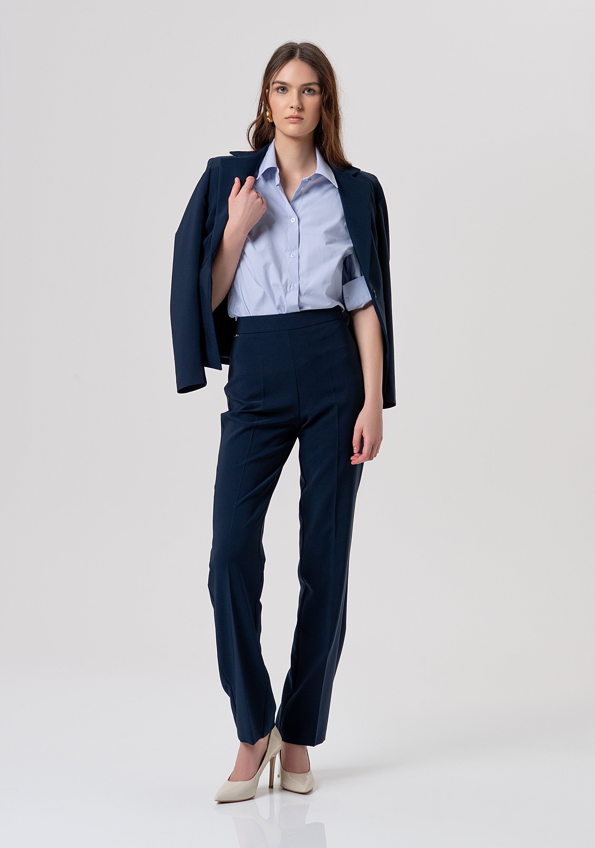 Chino pant regular fit Fracomina FY26SV4025W42901-117-4