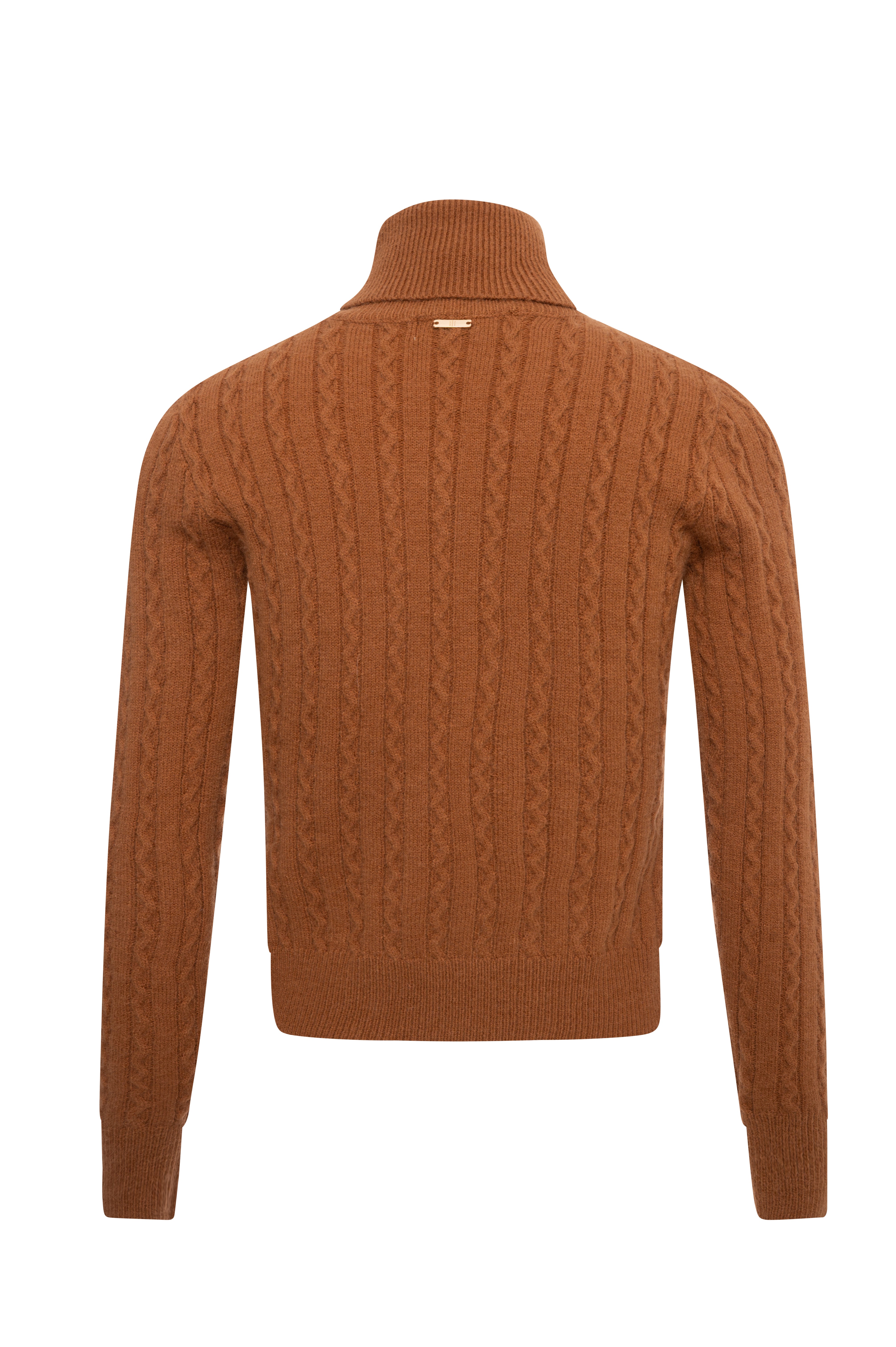 Knitwear slim fit with cable stitch Fracomina FY26WT7062K45801-K20-2