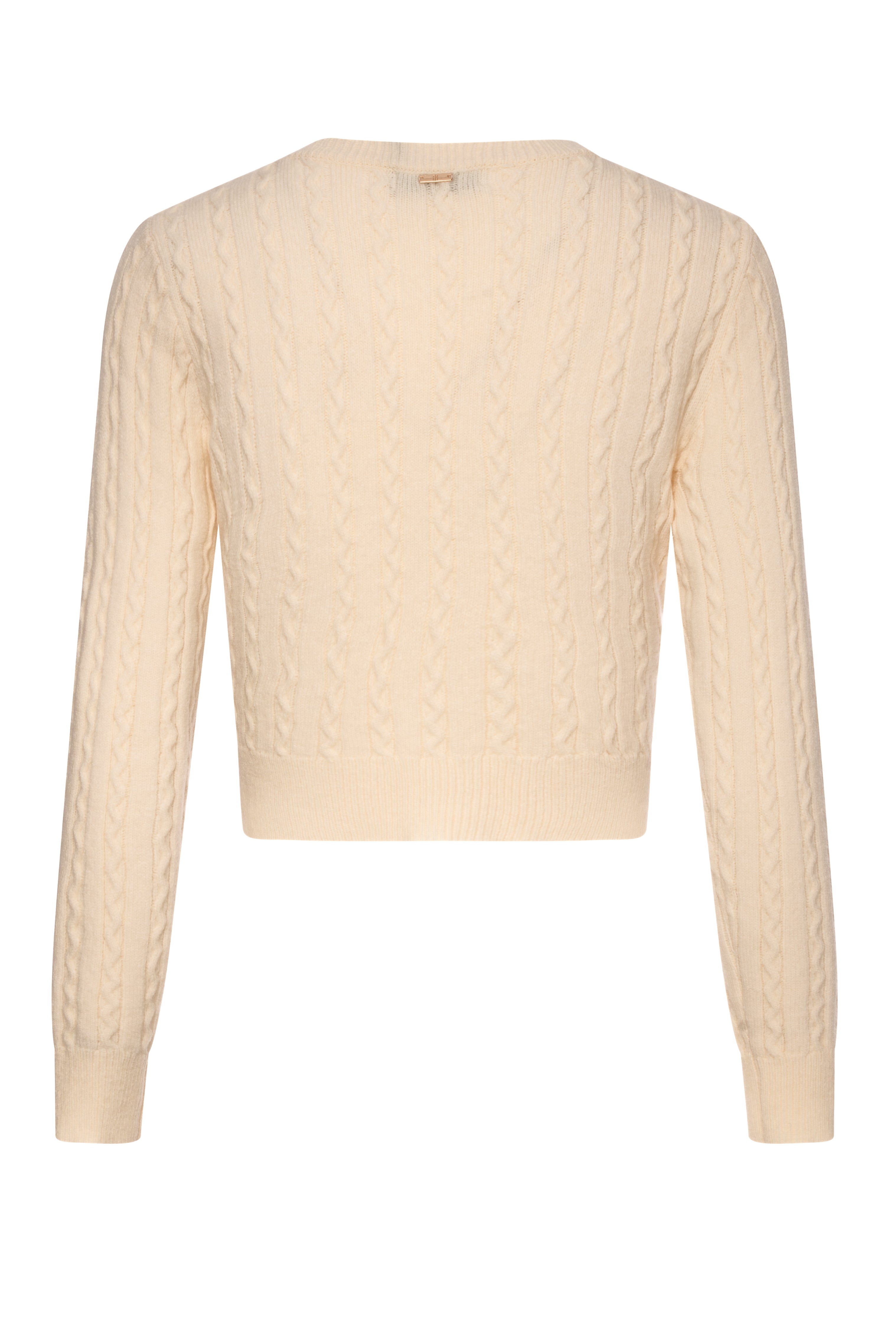 Knitted cardigan regular fit with cable stitch Fracomina FY26WT8037K45801-K59-2