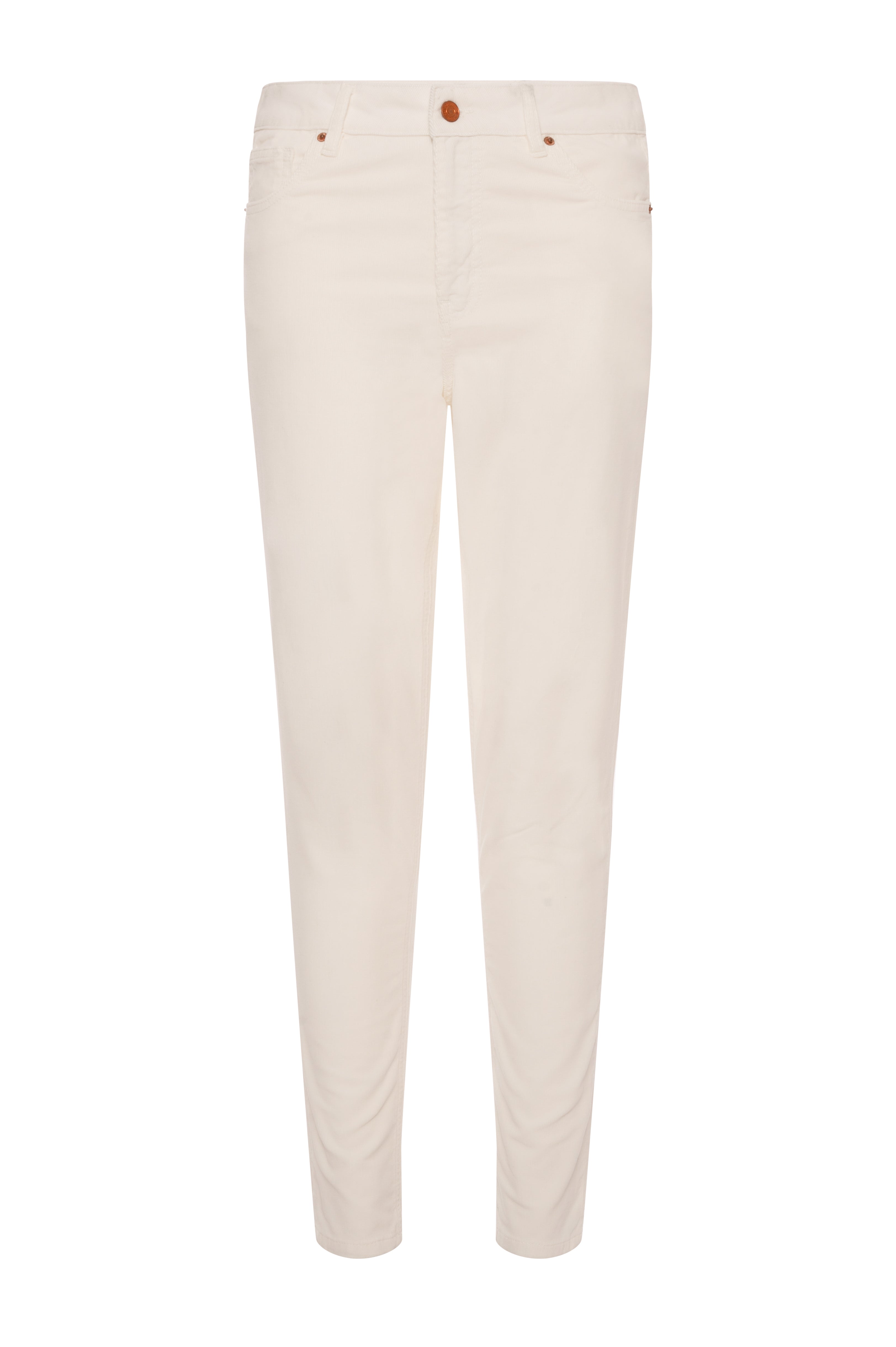 Pant slim fit made in needlecord velvet Fracomina FY26WV1010W56901-K17-1