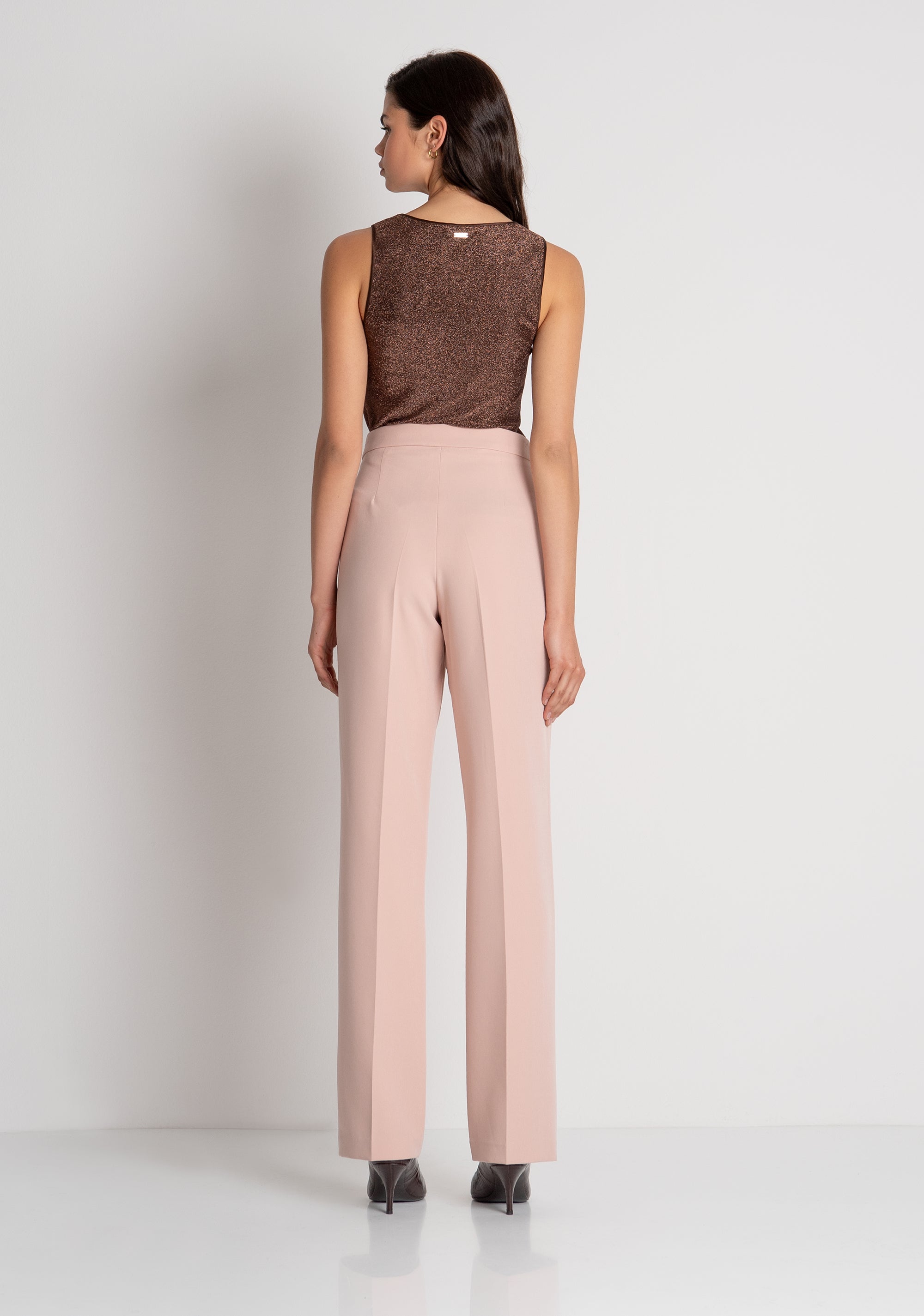 Pant regular fit made in stretch fabric Fracomina FY26WV2001W42901-3
