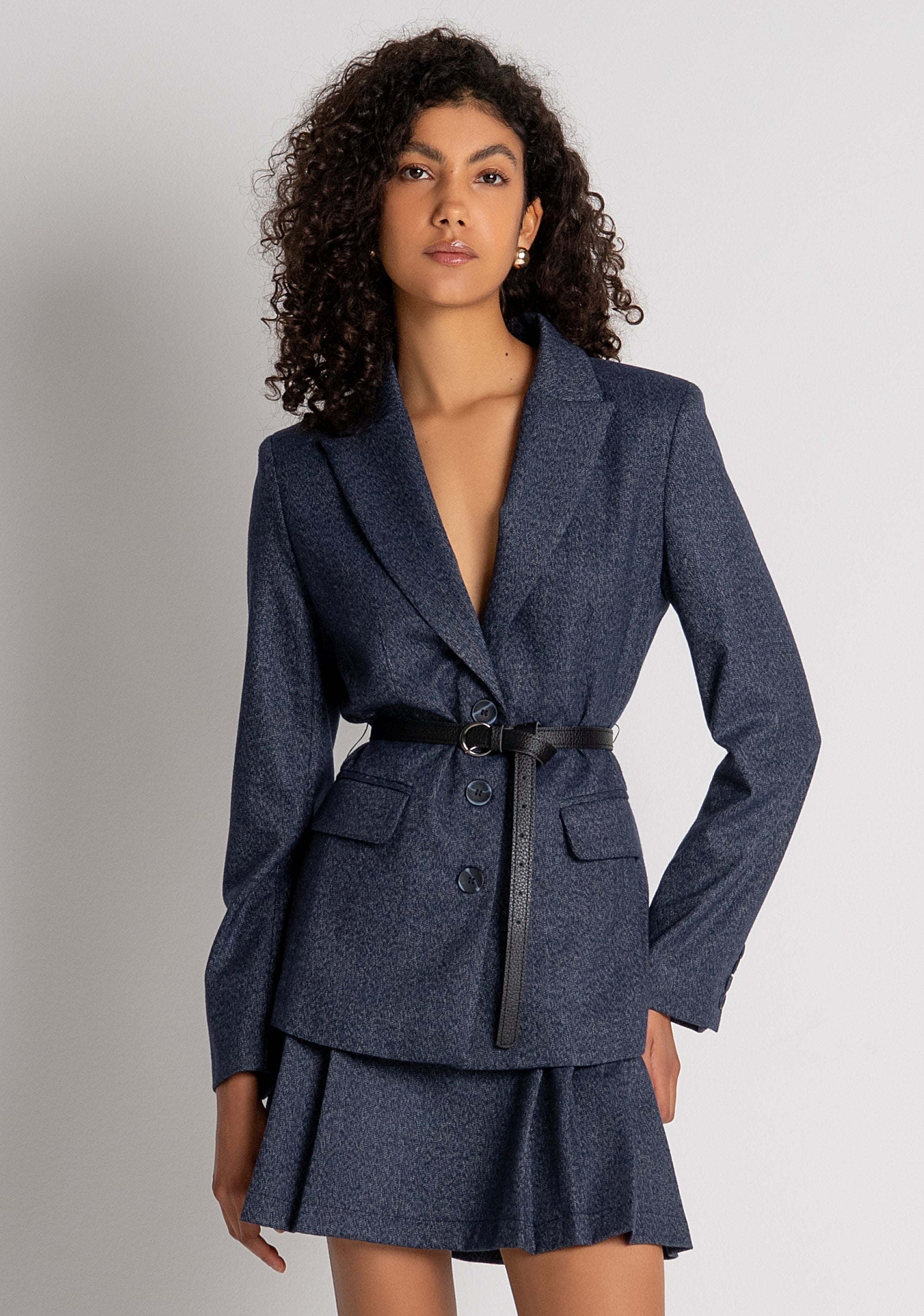 Blazer jacket regular fit double breasted Fracomina FZ26WJ2001W56101-078-2
