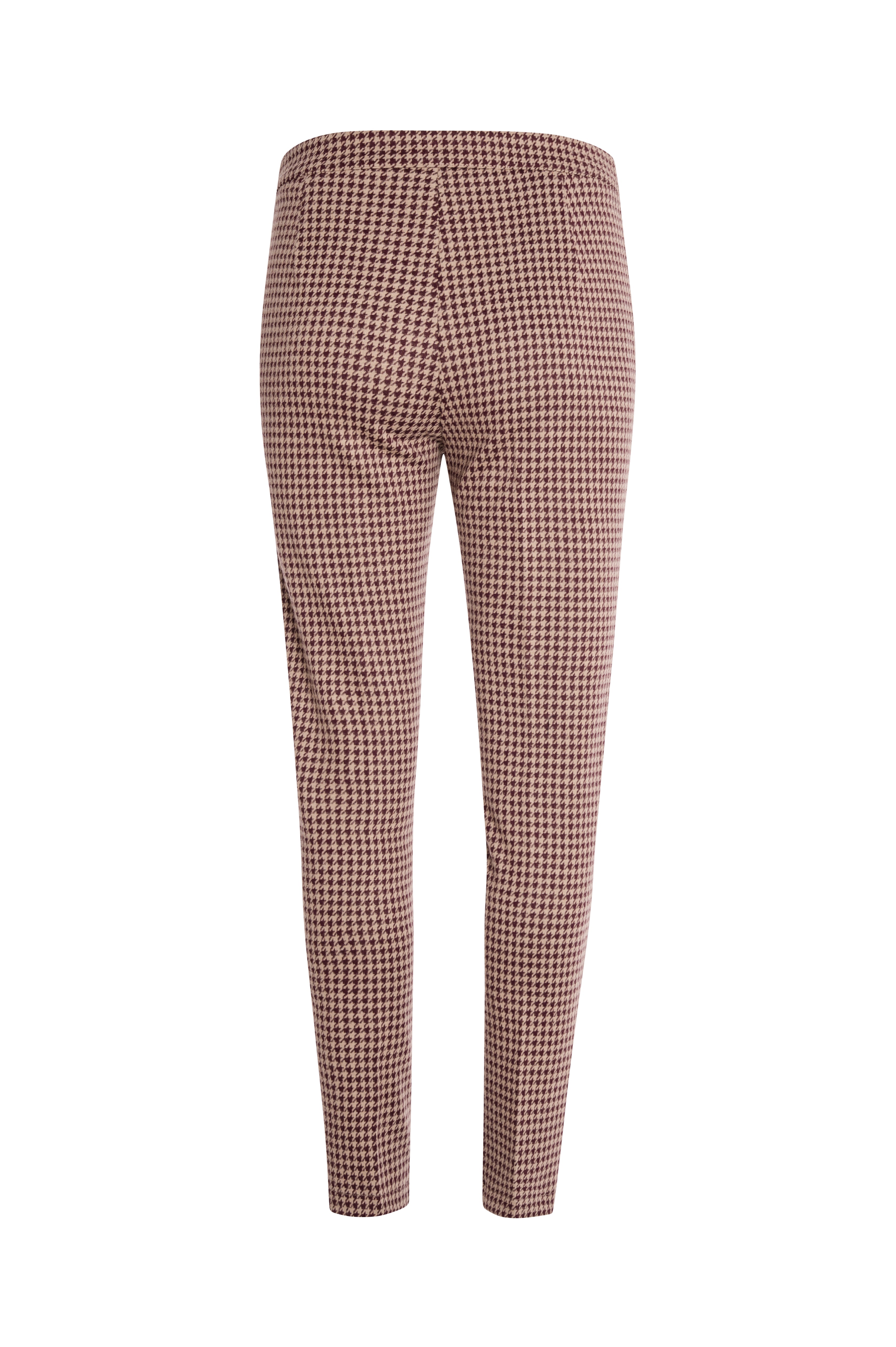 Pant slim fit made in pied de poule fabric Fracomina FZ26WV1001W461F6-KM7-2