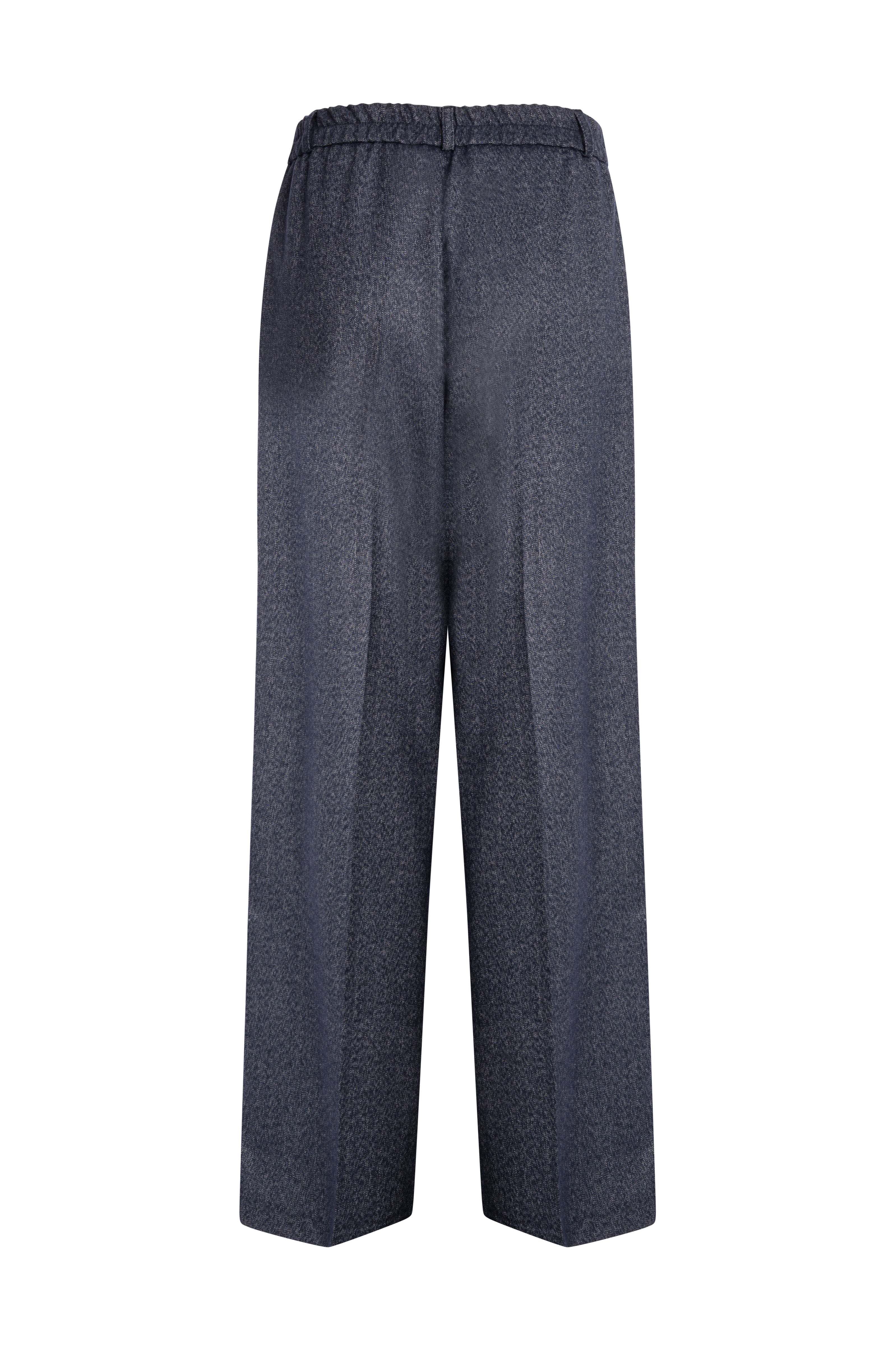 Palazzo pant wide fit made in tweed Fracomina FZ26WV3001W56101-KM8-2