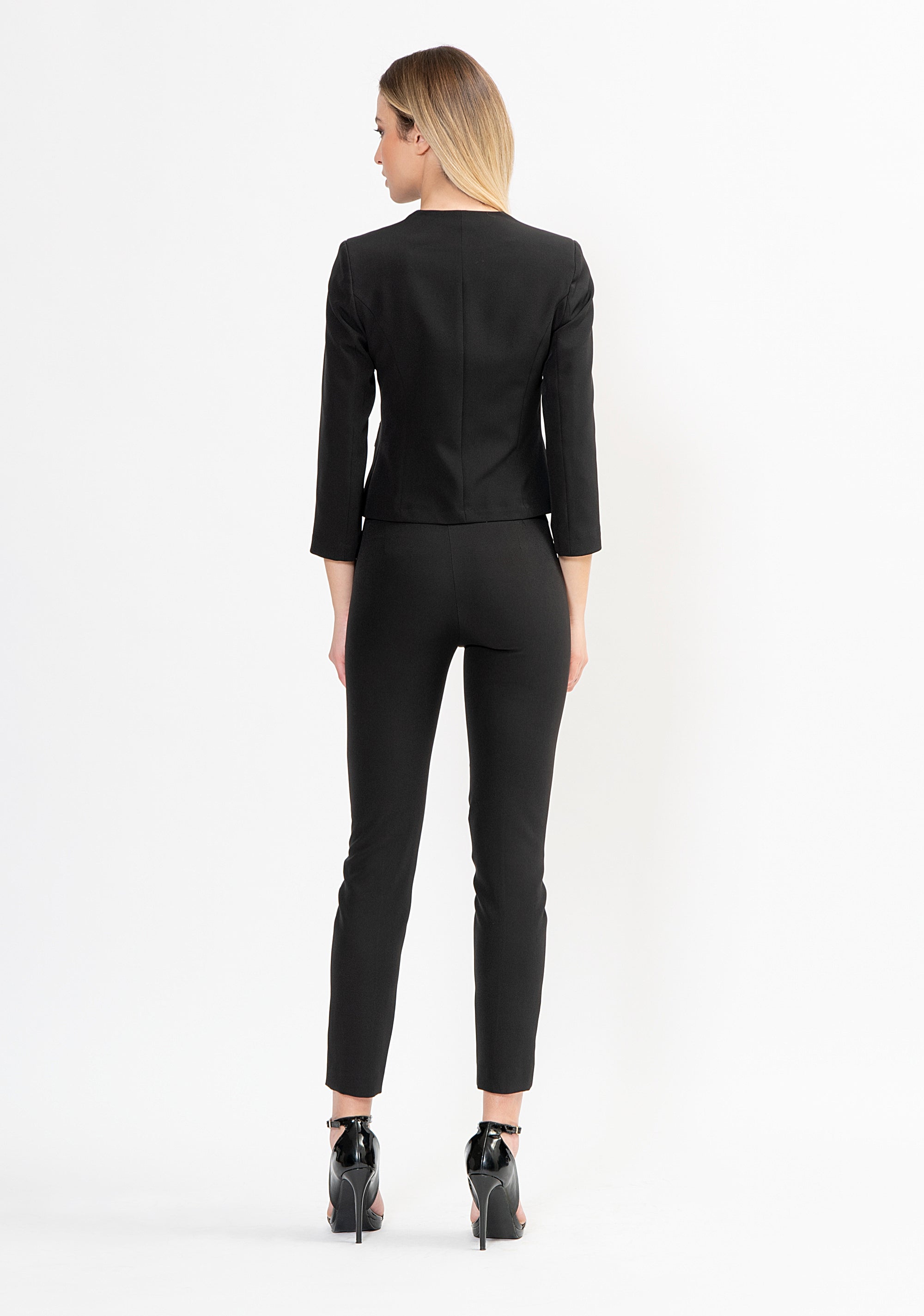 Jacket regular fit made in technical fabric Fracomina FI22SJ2001W42901-053_3