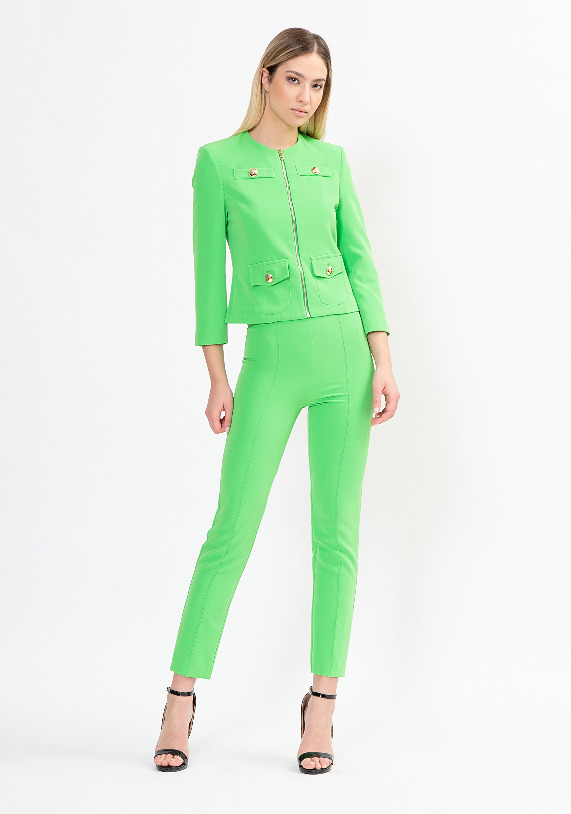 Jacket regular fit made in technical fabric Fracomina FI22SJ2001W42901-152