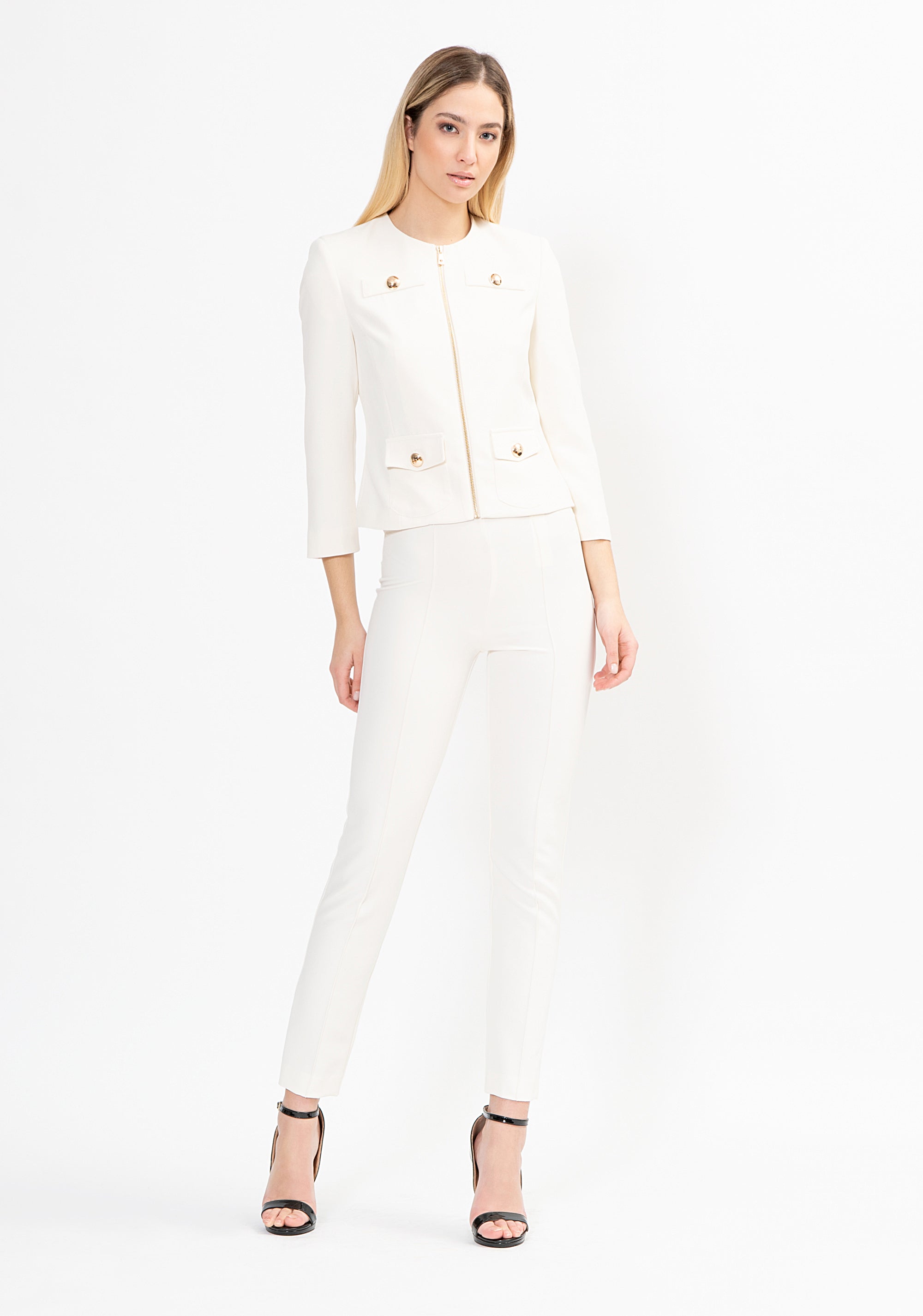 Jacket regular fit made in technical fabric Fracomina FI22SJ2001W42901-278
