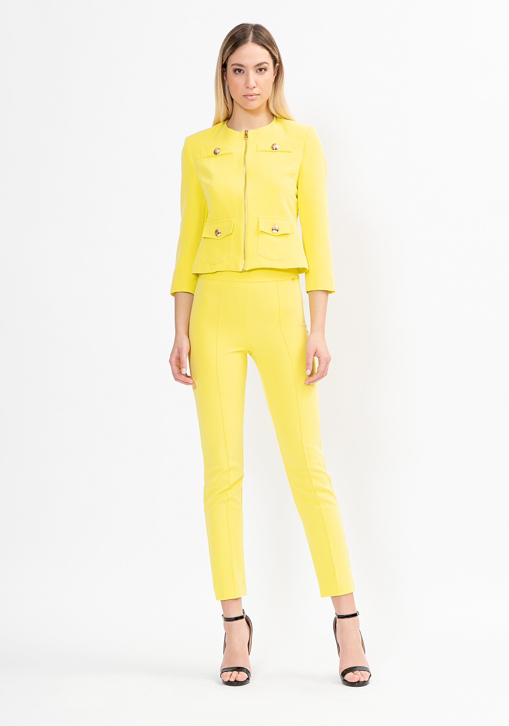 Jacket regular fit made in technical fabric Fracomina FI22SJ2001W42901-300