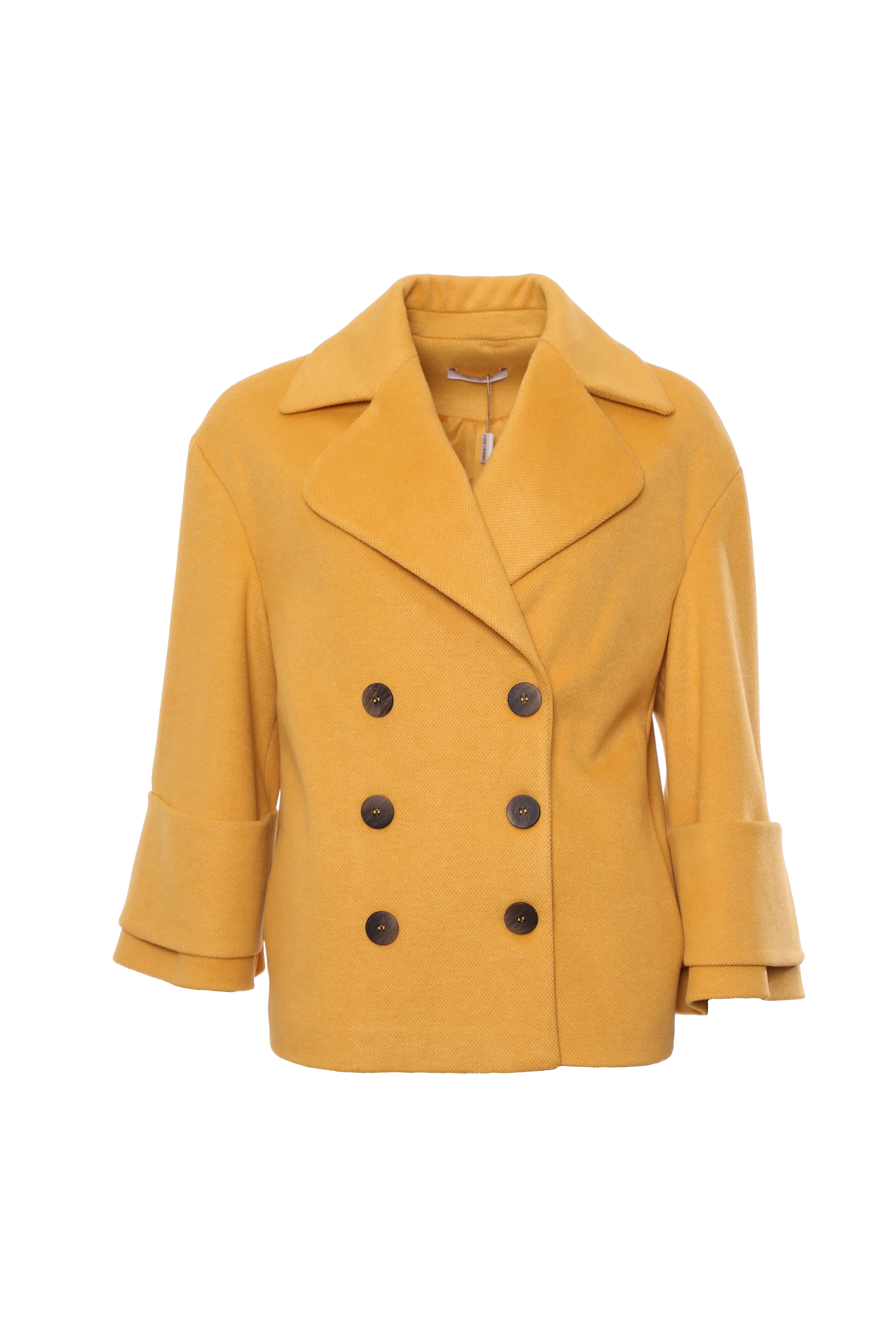 Short double-breasted coat Fracomina FI22WC1002W49301-303