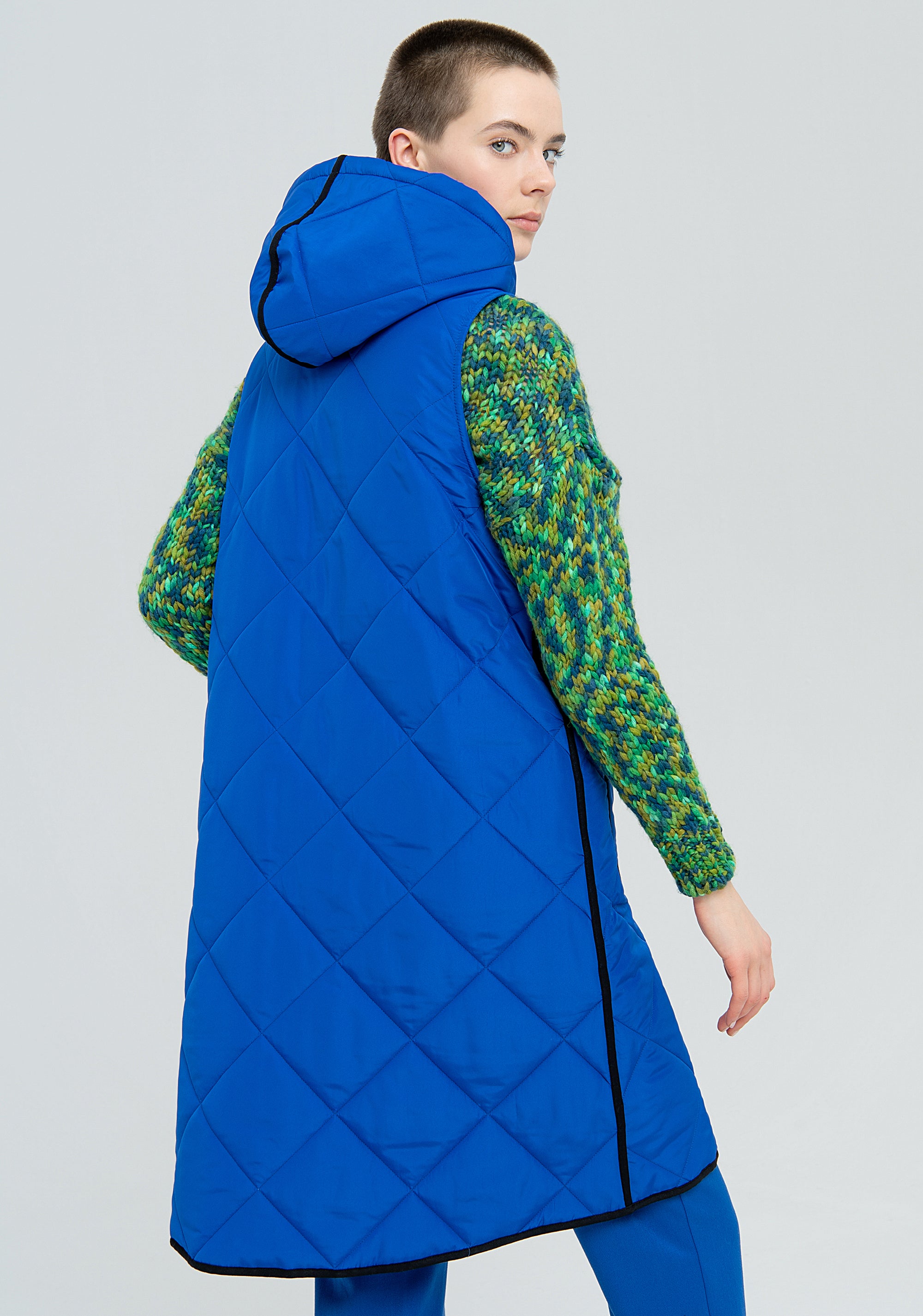 Padded jacket regular fit sleeveless Fracomina FJ22WC3004W46301-064-4