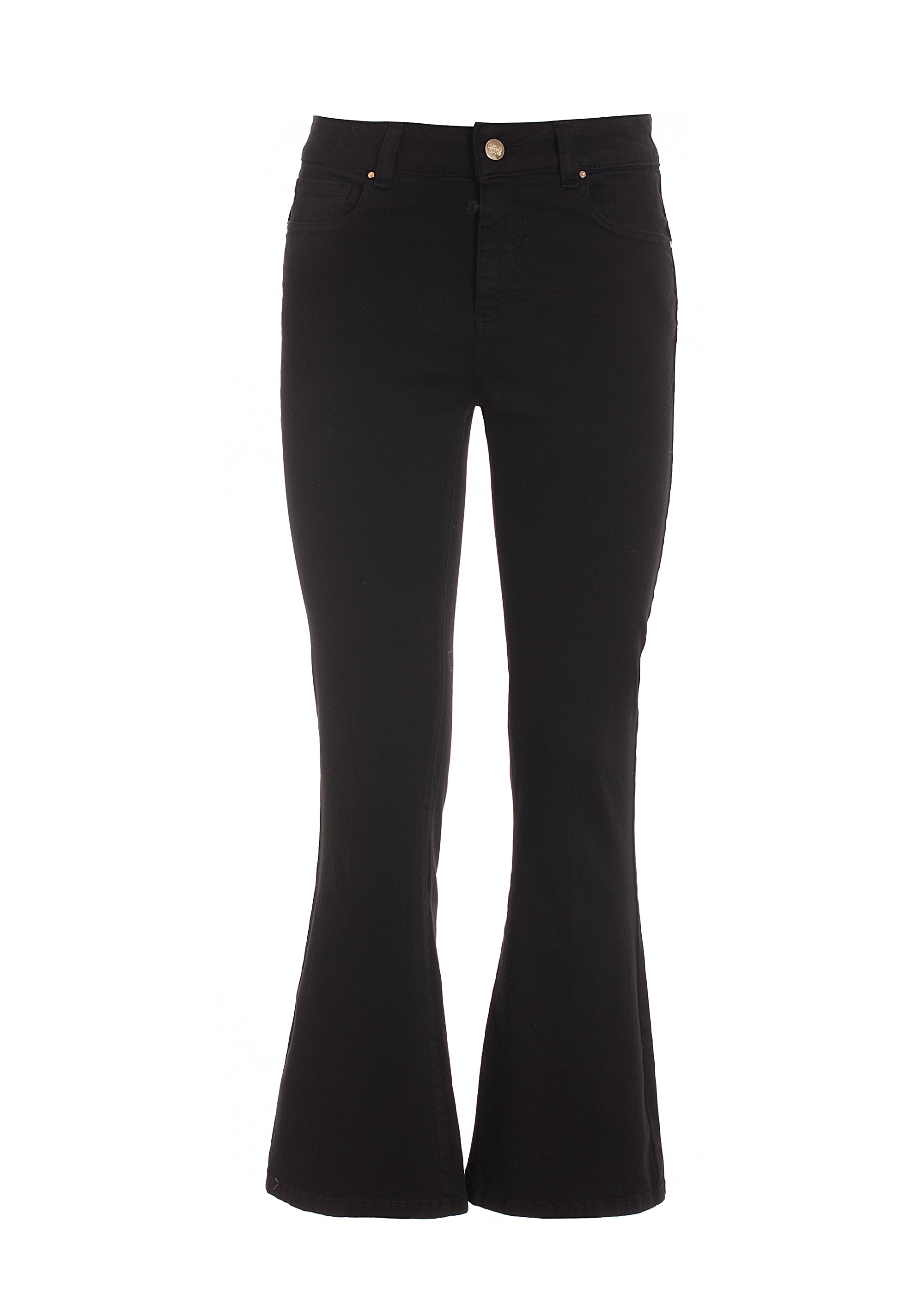 Jeans Bella flare cropped made with a sophisticated and coloured stretch denim Fracomina FP000V8030W53001-053_8622011d-45e9-4685-8287-134c80fe1e5b