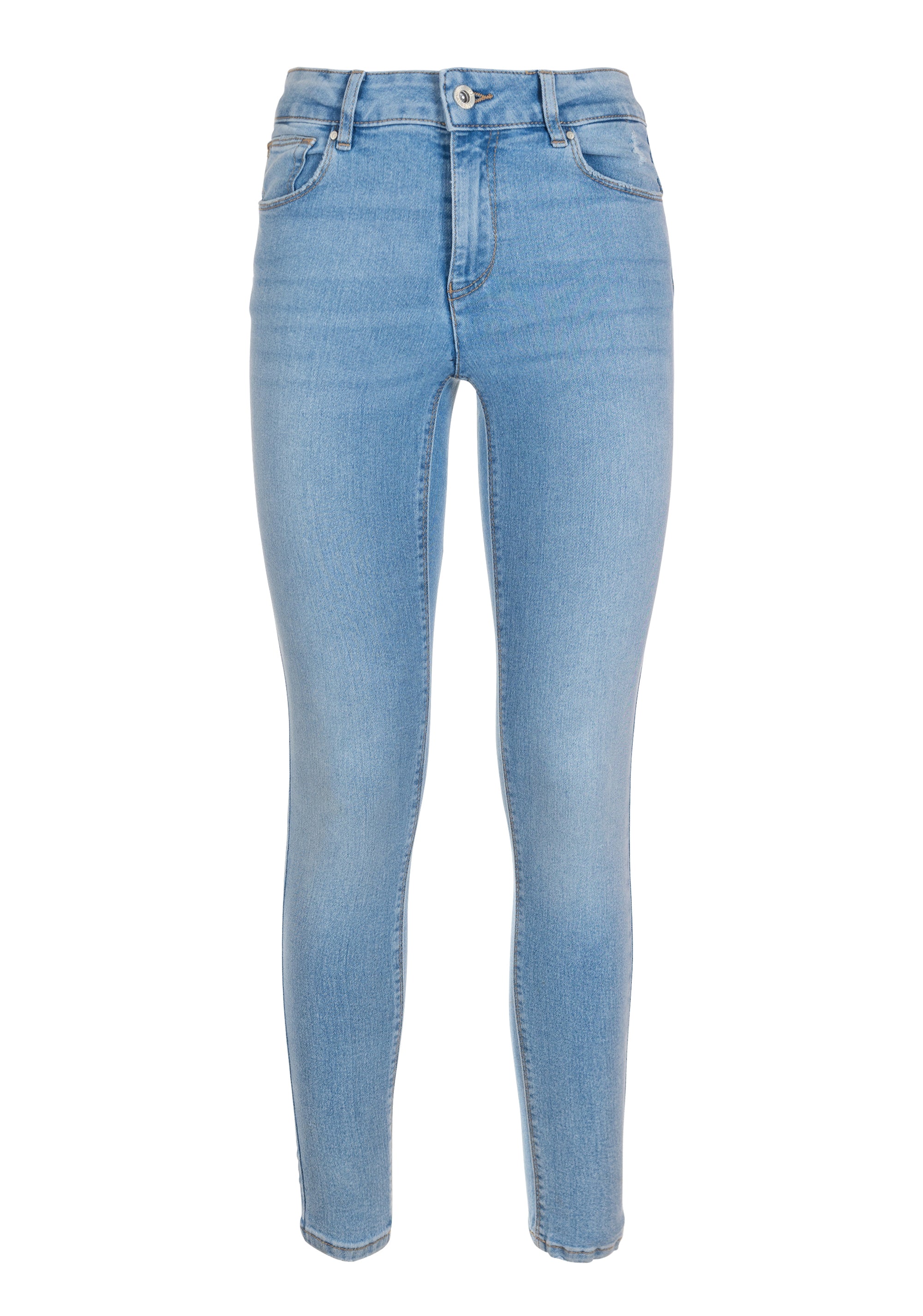 Jeans skinny fit with push-up effect made in denim with bleached wash Fracomina FP23SV8000D40703-062-1