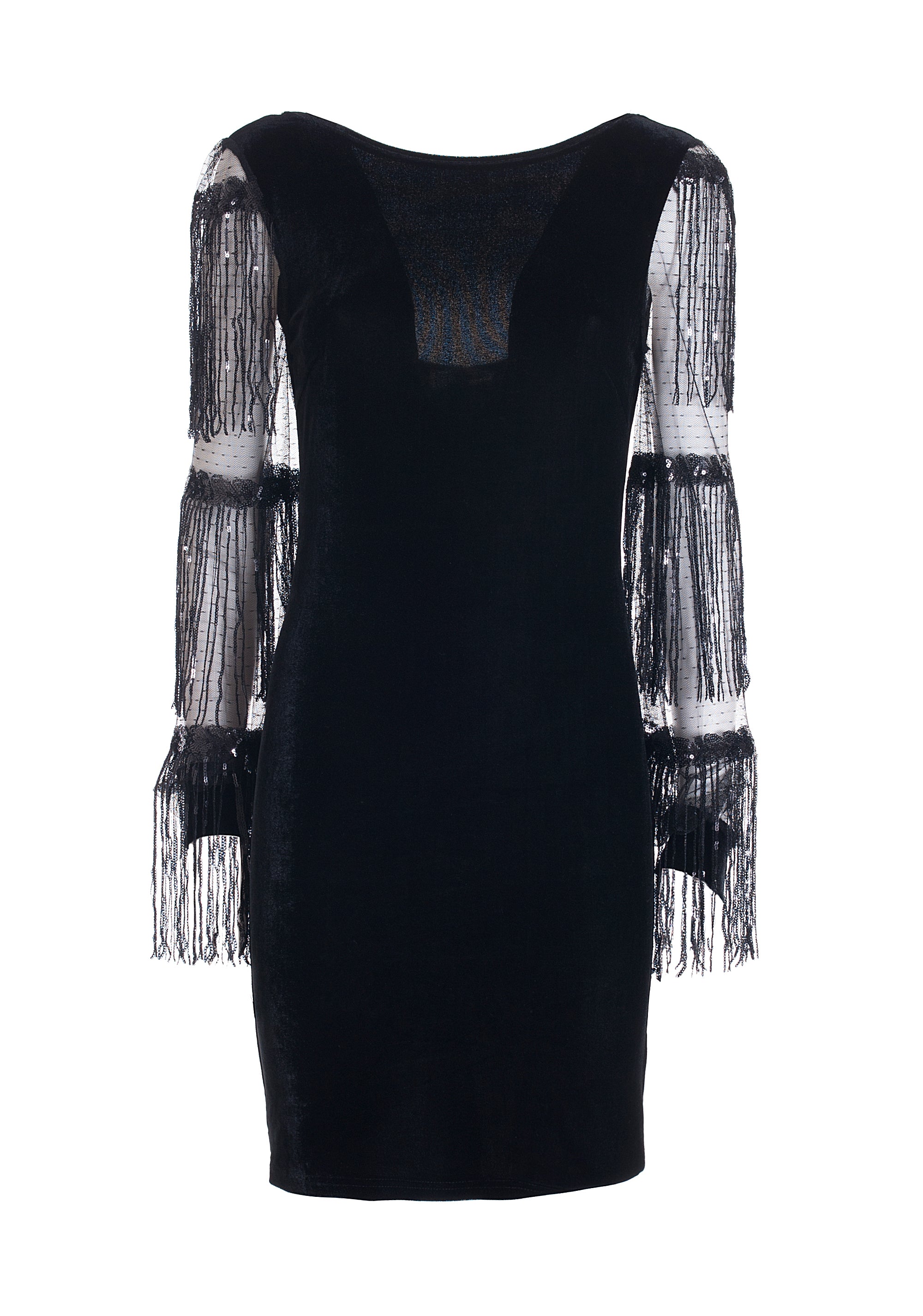 Sheat dress tight fit made in technical stretch fabric Fracomina FQ21WD1020J41601-053_06