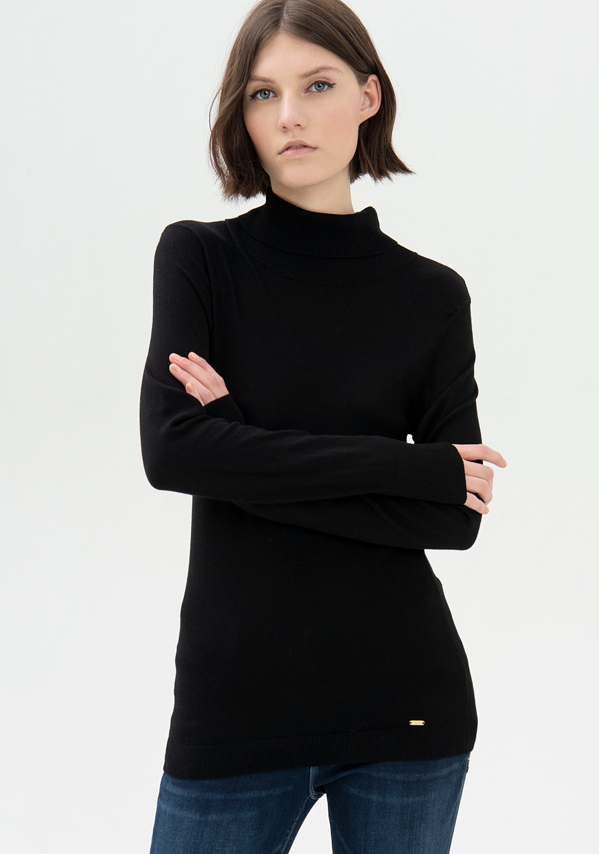 Knitwear tight fit with long sleeves Fracomina FR21WT7001K42101-053_02