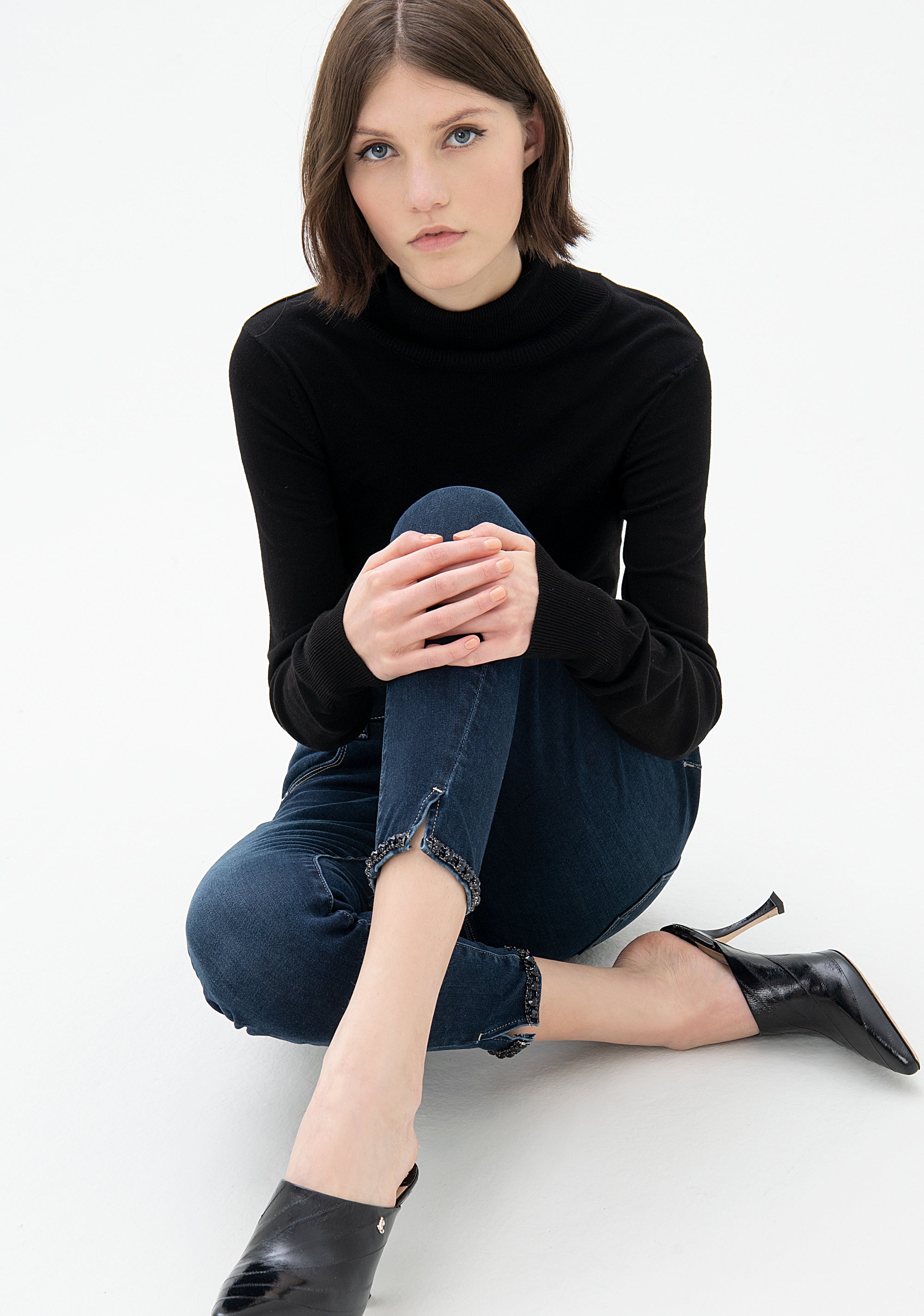 Knitwear tight fit with long sleeves Fracomina FR21WT7001K42101-053_03