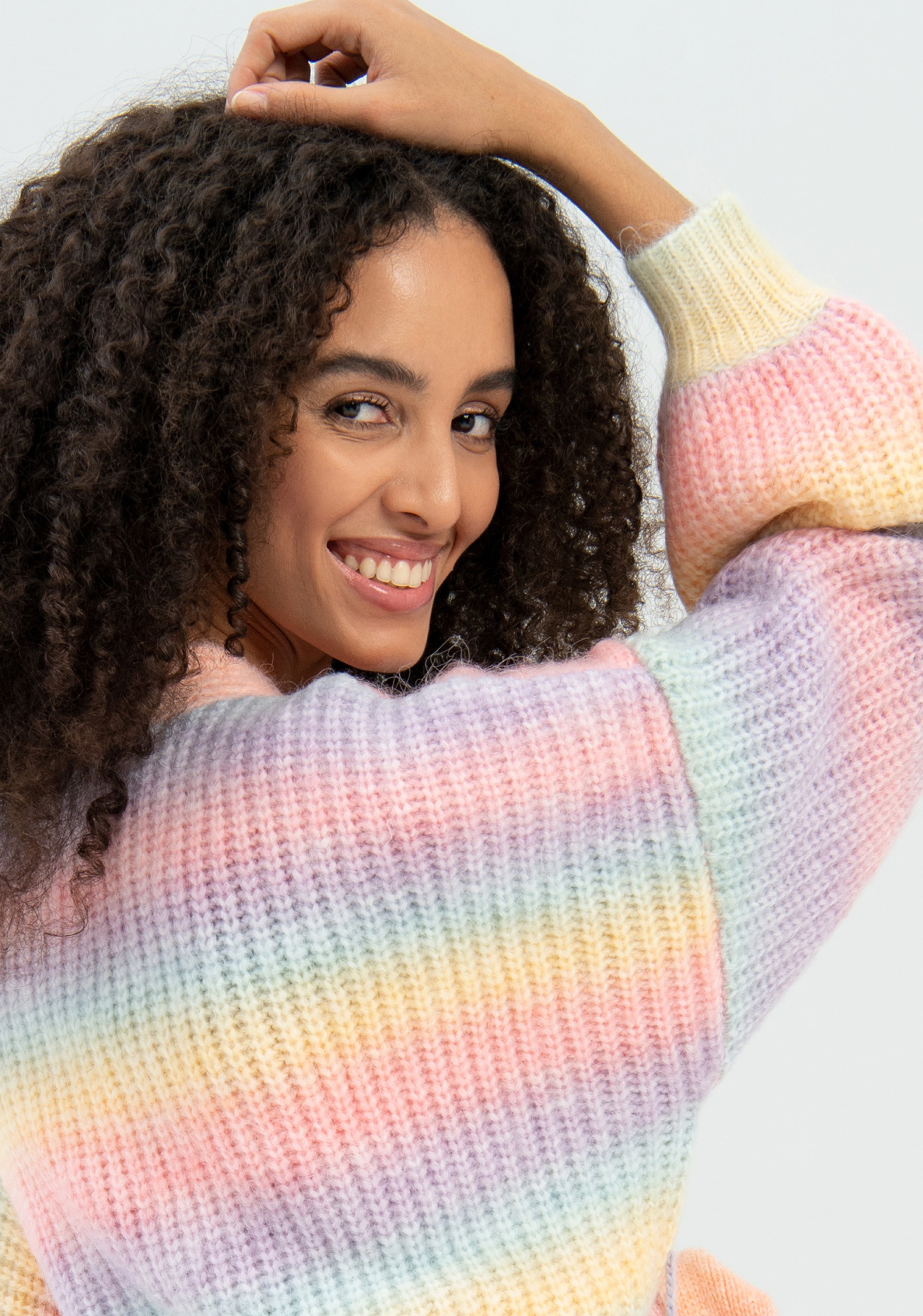 Cardigan over multi color, opened Fracomina FR22WT8006K45801-210-2