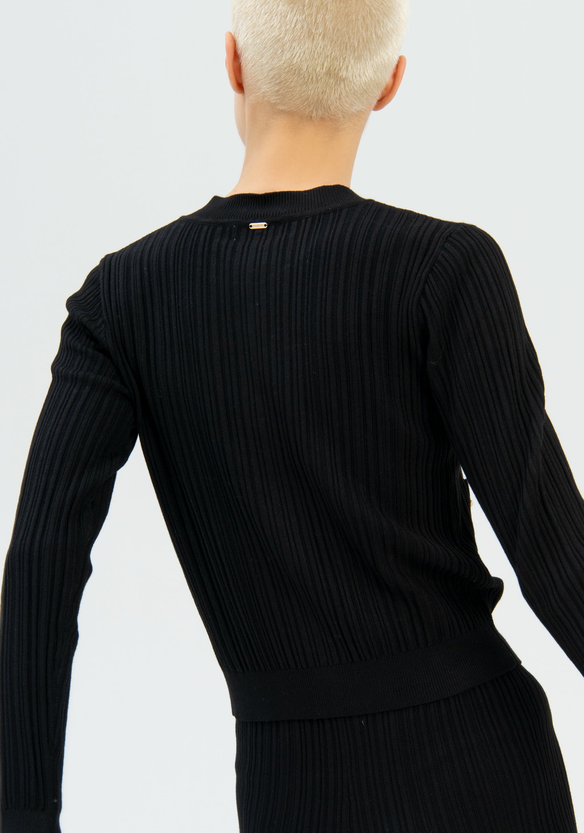 Cardigan slim fit with ribs Fracomina FR22WT8012K41401-053-4