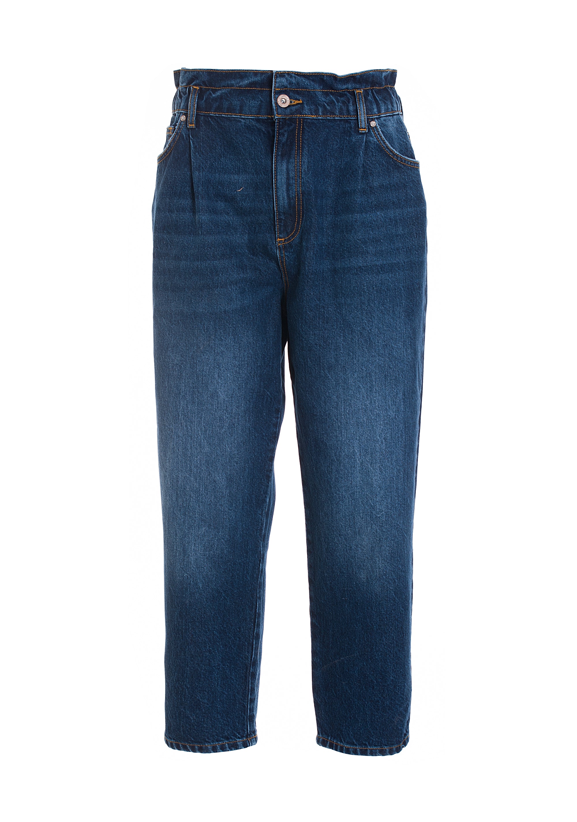 Jeans carrot made in denim with middle wash Fracomina FR22WVD003D429O1-130_1