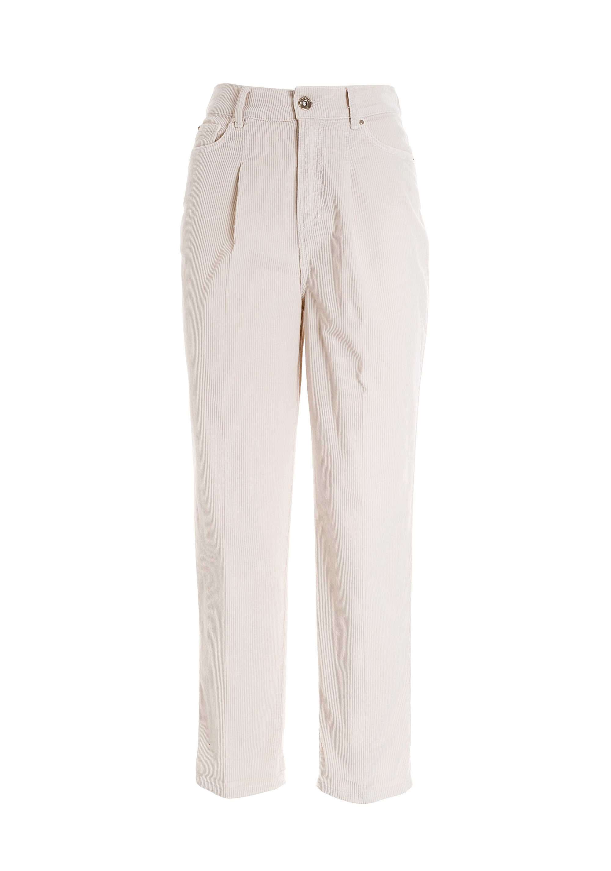 Pant carrot made in needlecord velvet Fracomina FR22WVD003W56901-108_1