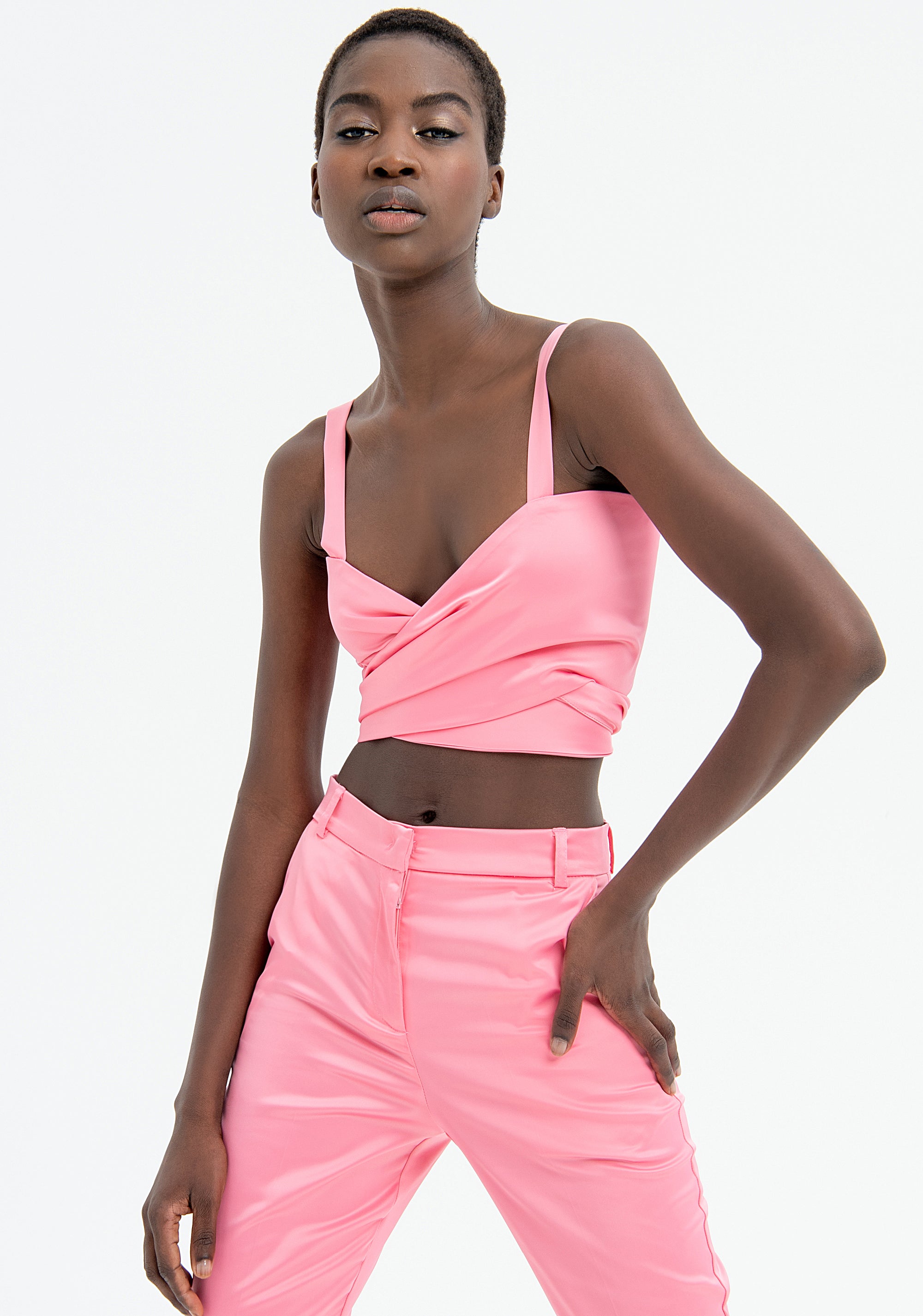 Short tank top Fracomina FR23ST2002W41101-G25-1