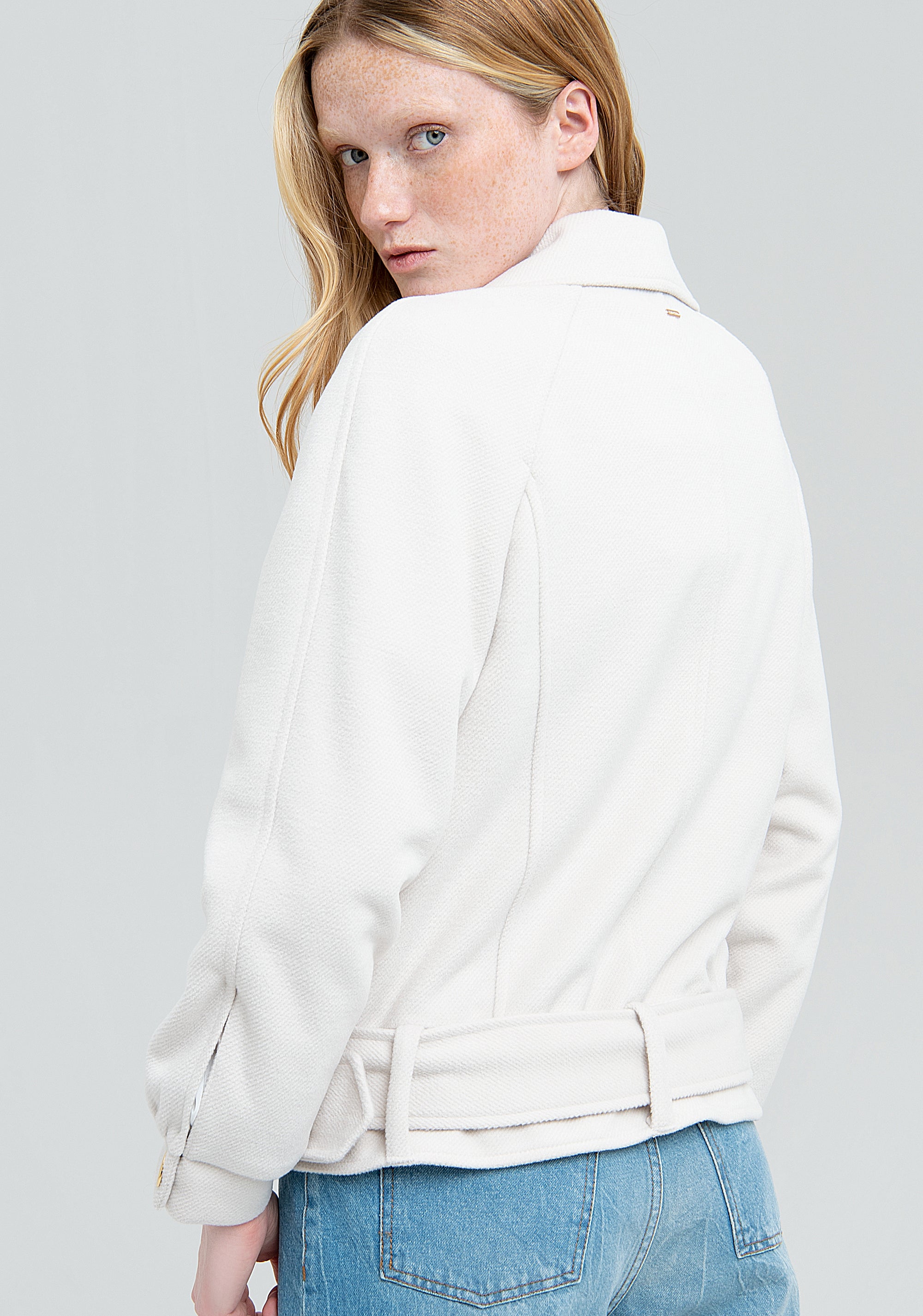 Short coat regular fit double breasted Fracomina FS22WC1003W48601-108-4
