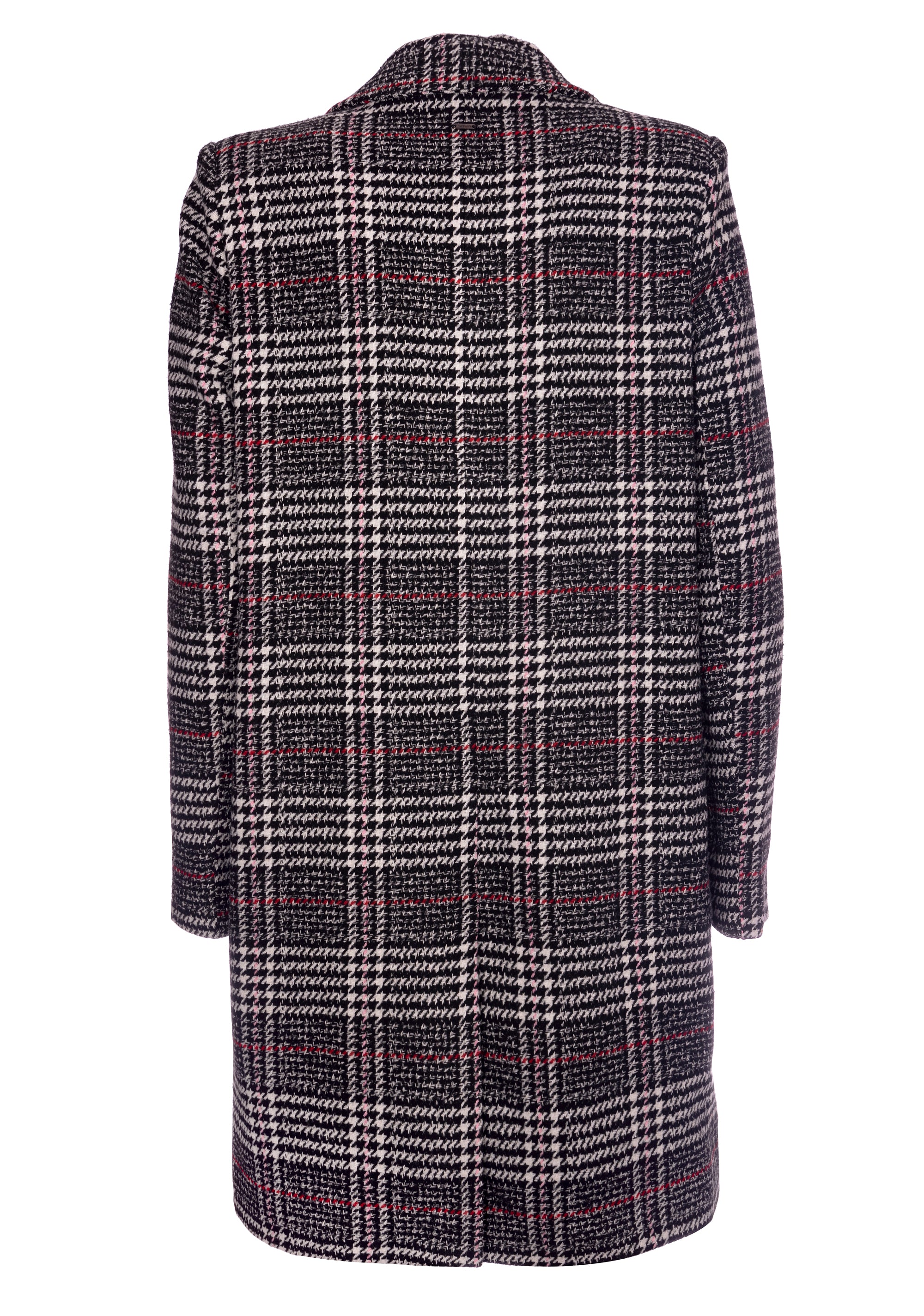 Coat regular fit made in tartan Fracomina FS22WC1004W58501-L68_2