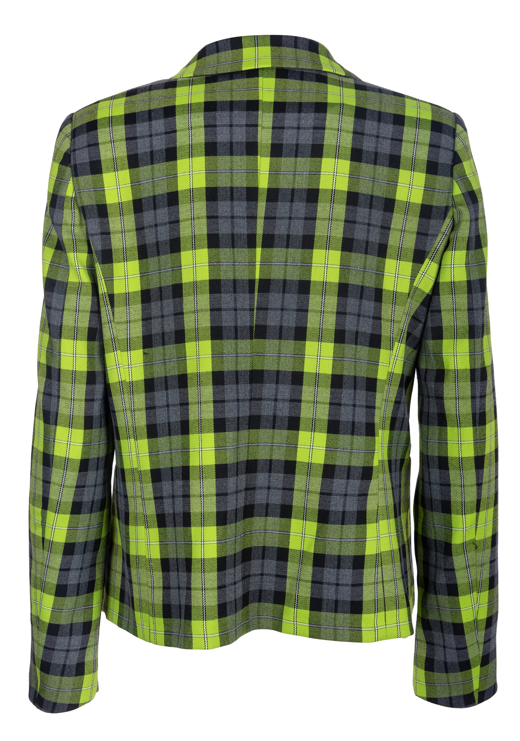 Blazer regular fit single breasted made in tartan Fracomina FS22WJ2010W59095_2