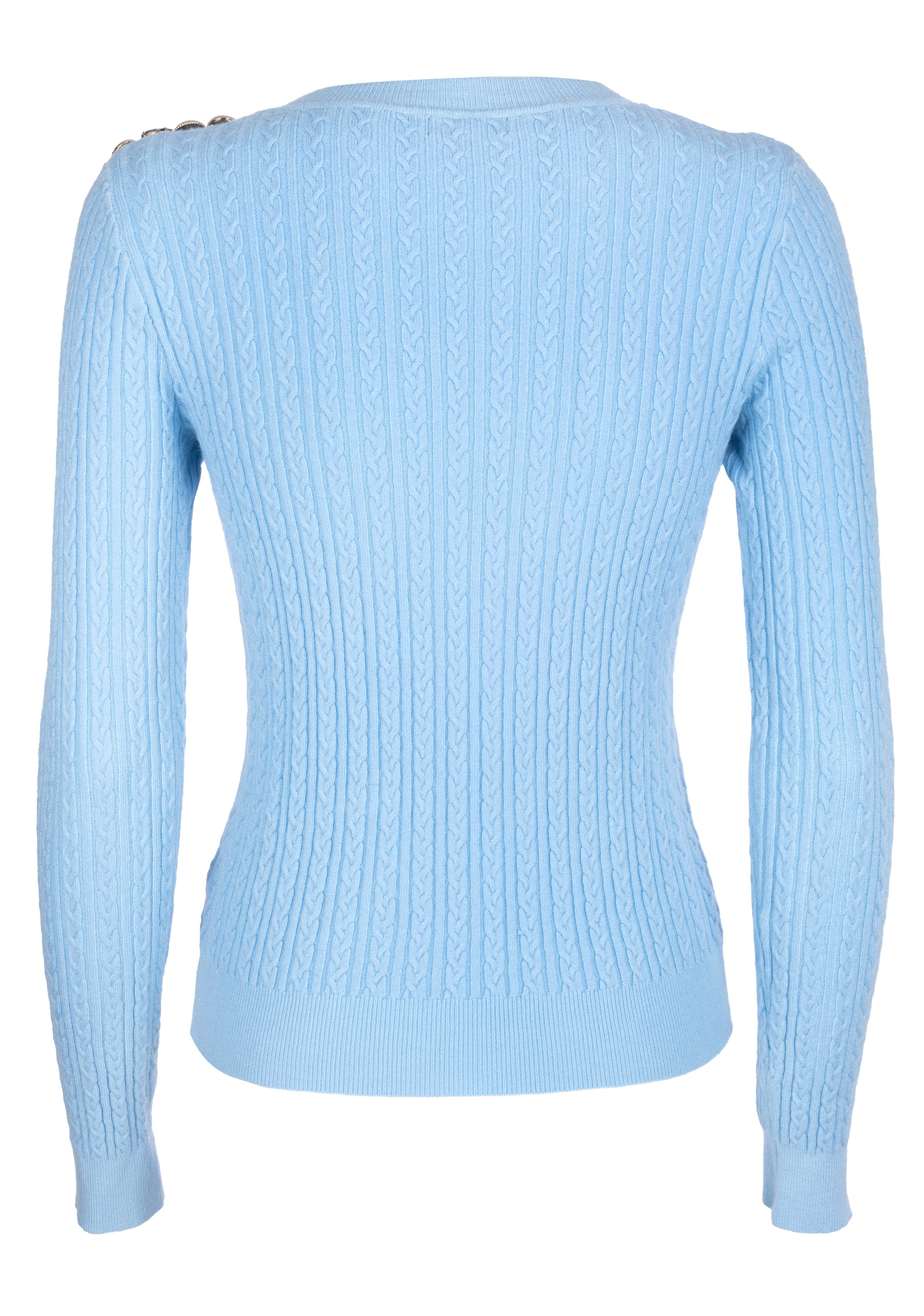 Knitwear slim fit with plaits Fracomina FS22WT7004K50401._2