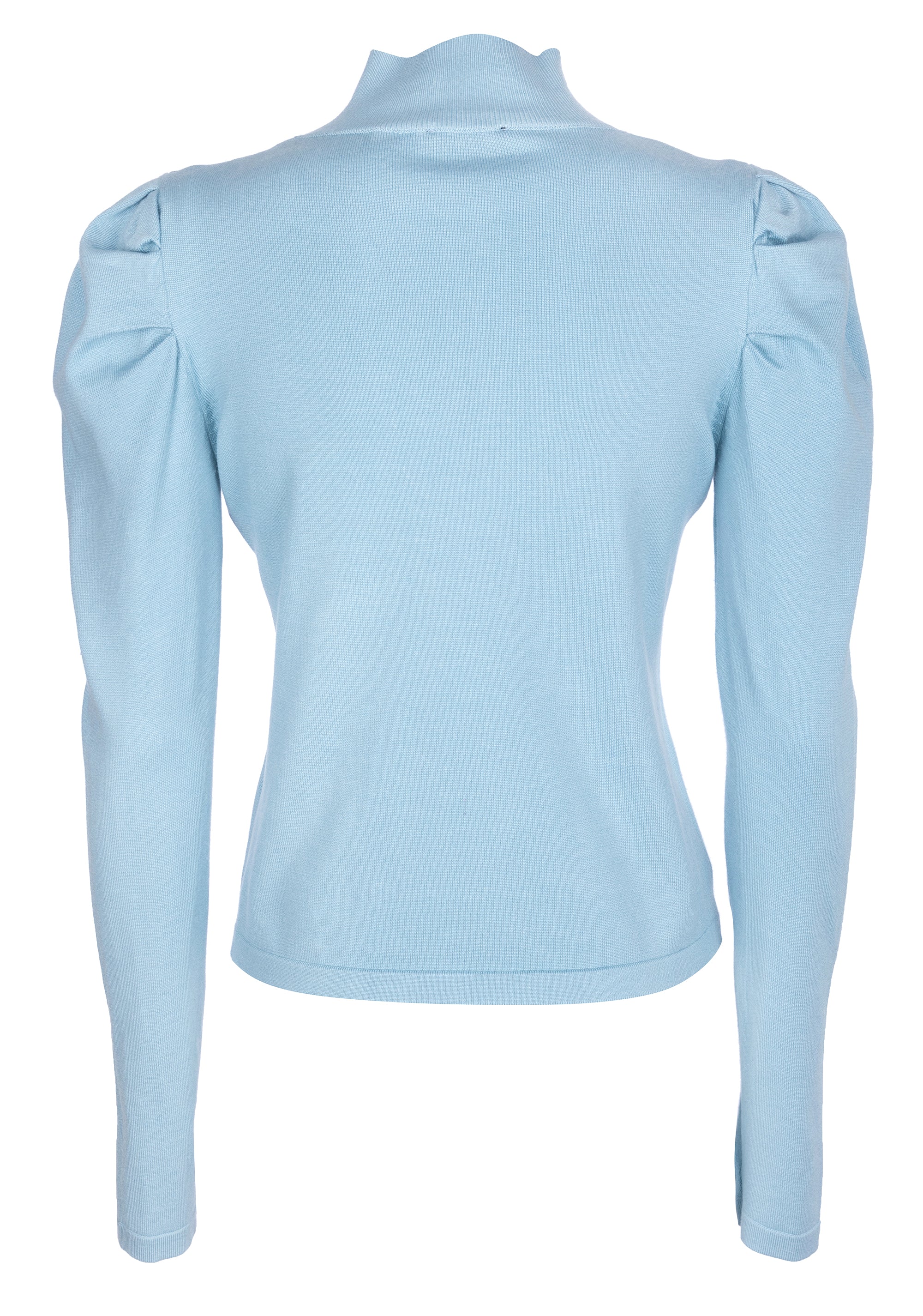 Knitwear regular fit with long puffball sleeves Fracomina FS22WT7016K42101_2