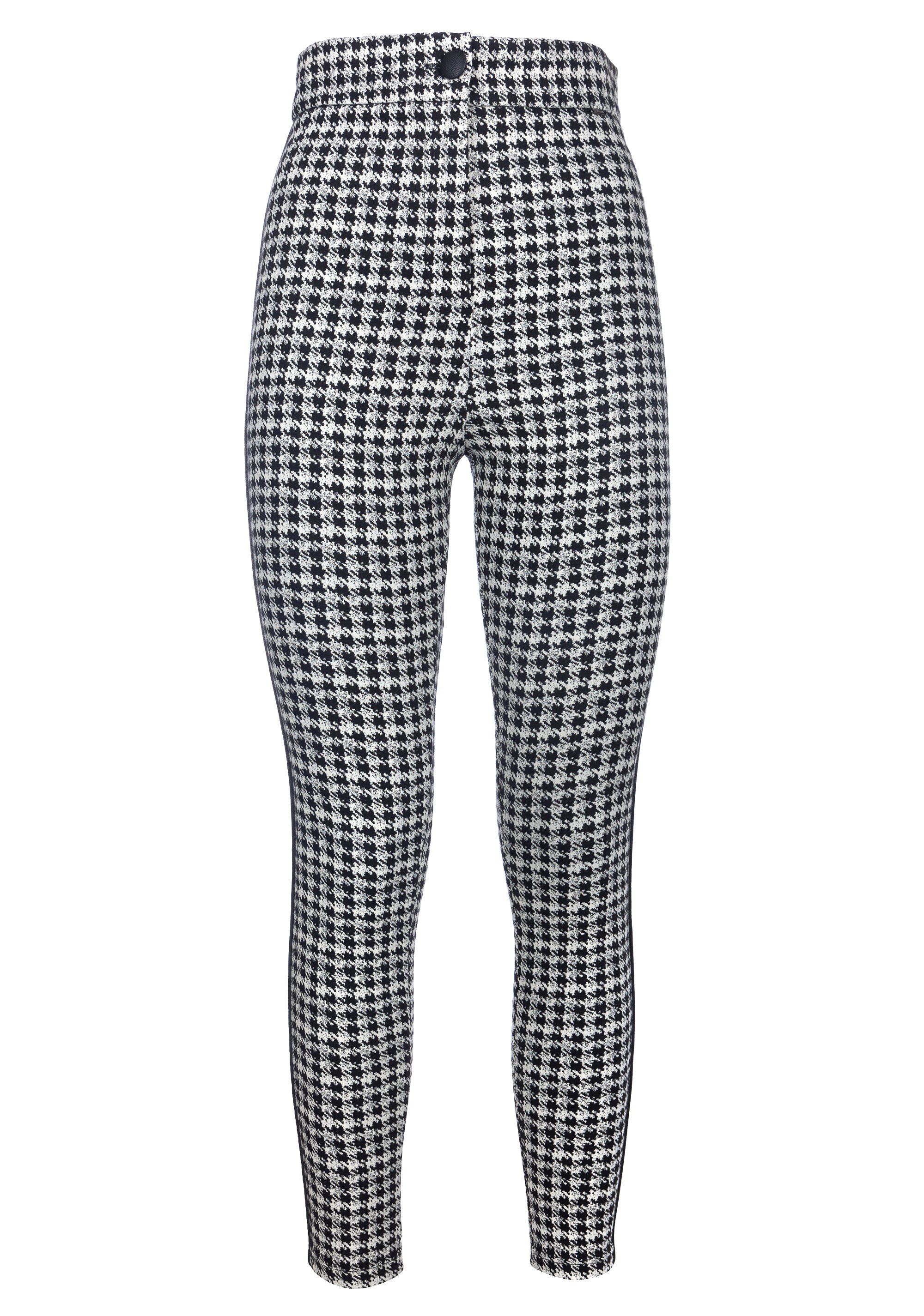 Leggings skinny fit with pied de poule pattern Fracomina FS22WV1001W407F6