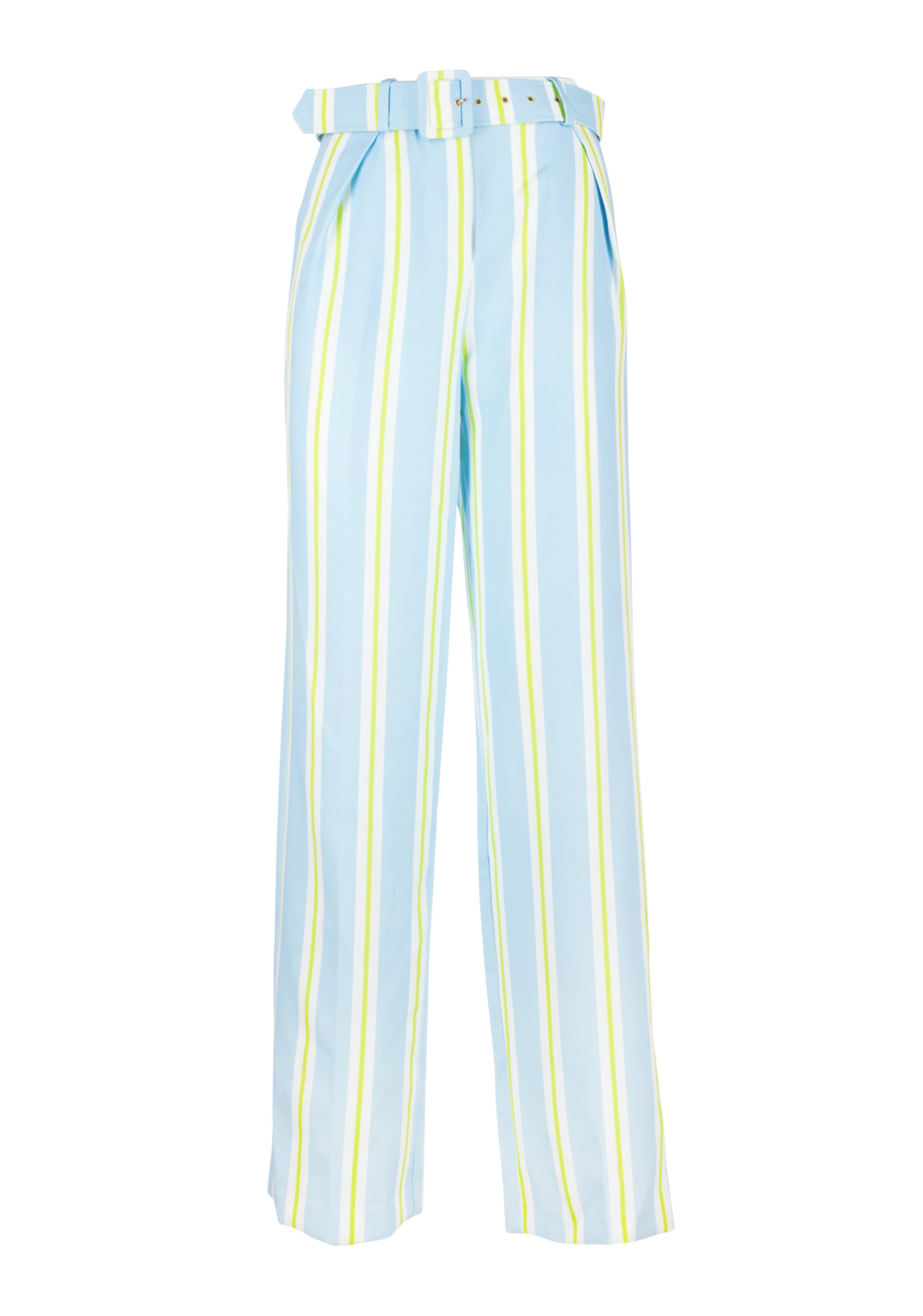 Palazzo pant wide fit with stripes Fracomina FS23SV3002W429N4-Q68-1_fddfd8c6-965a-41c3-8e76-9b9c2048f40f